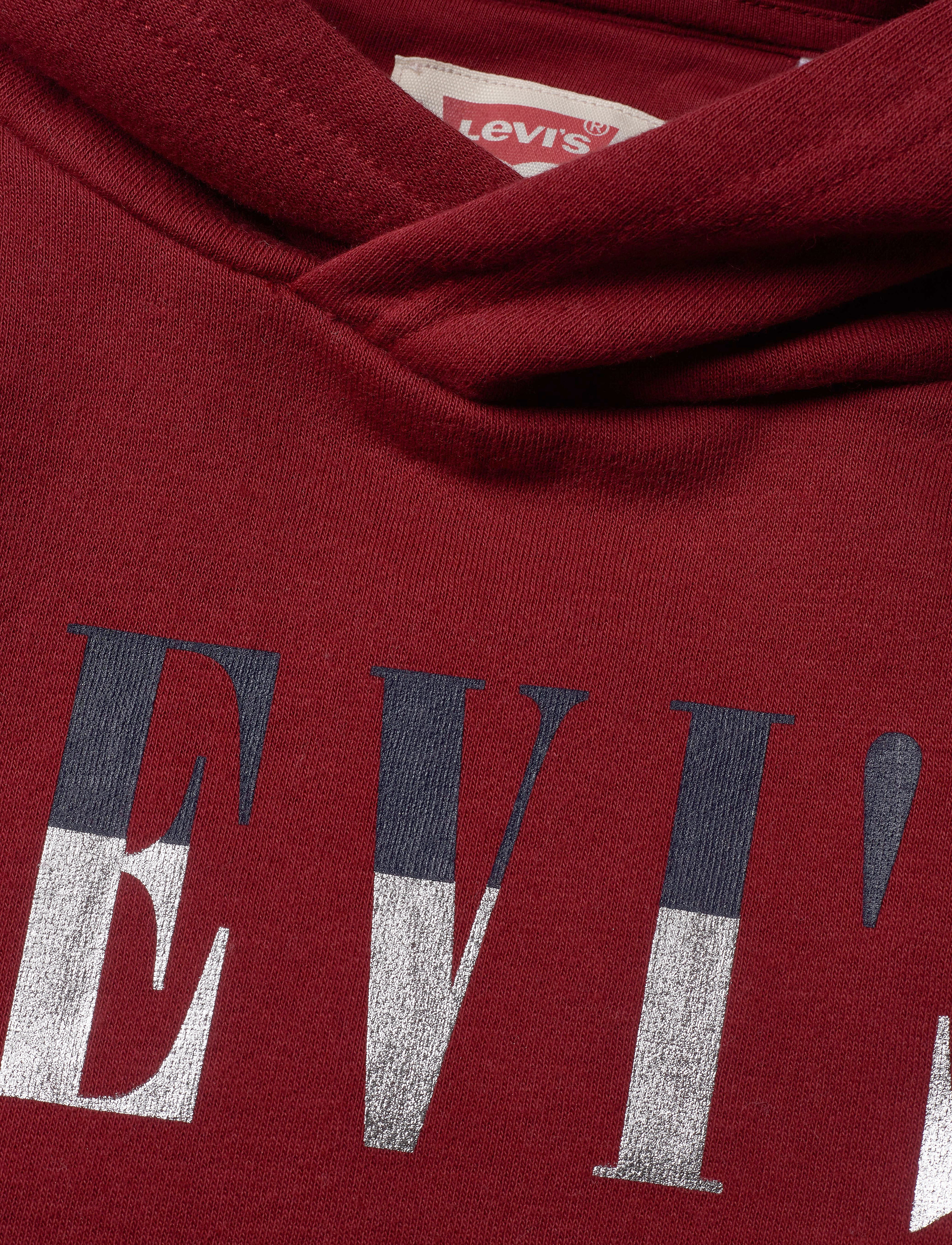 Levi's - LVB MULTICOLOR LOGO PO HOODIE - biking red - 2