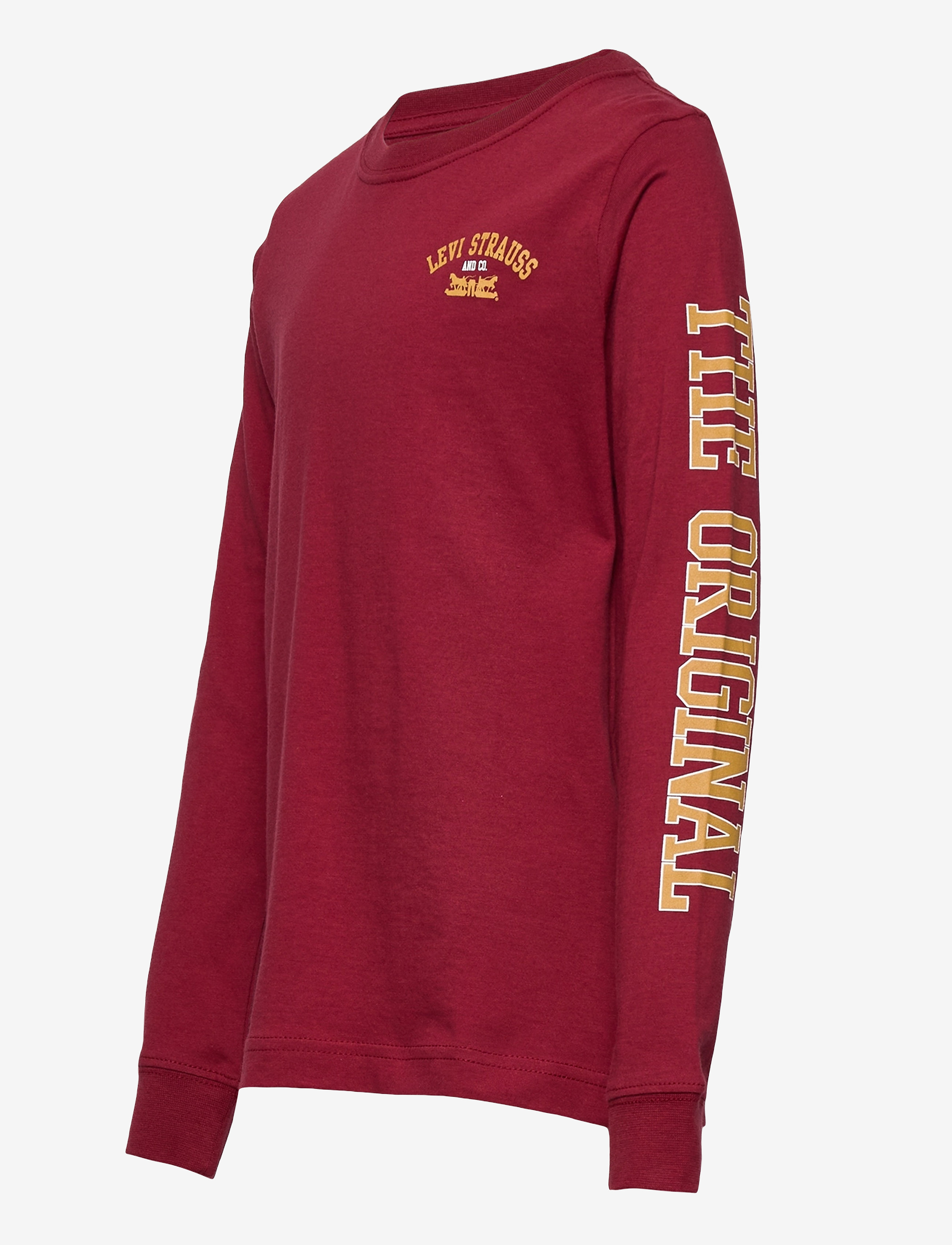 Levi's - LVB LS GRAPHIC RINGER TE SHIRT - biking red - 2