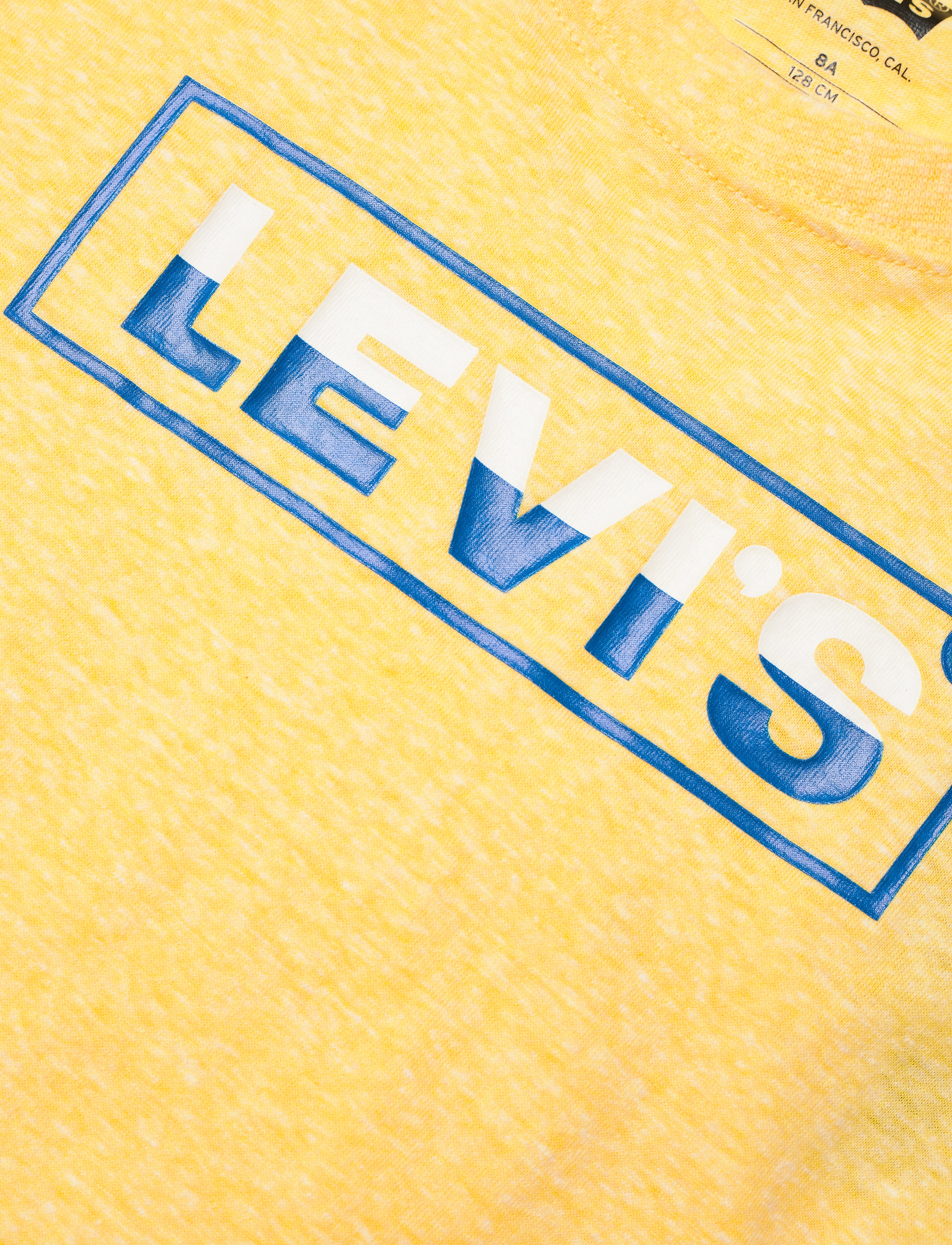 Levi's - LVB SS GRAPHIC TEE SHIRT - lemon snow yarn - 2