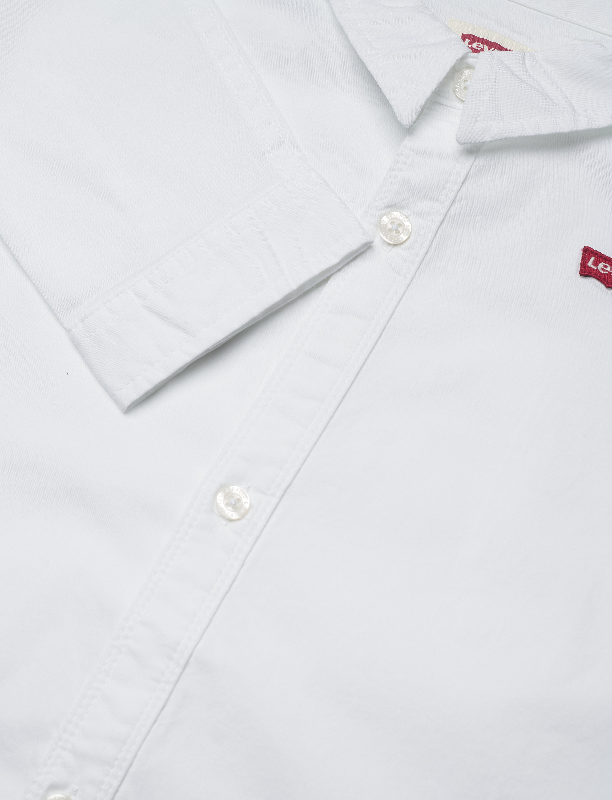 Levi's - LVB LS WOVEN BUTTON UP SHIRT - white - 2