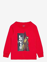 Levi's - LVB LS GRAPHIC TEE - pitkähihaiset t-paidat - super red - 0