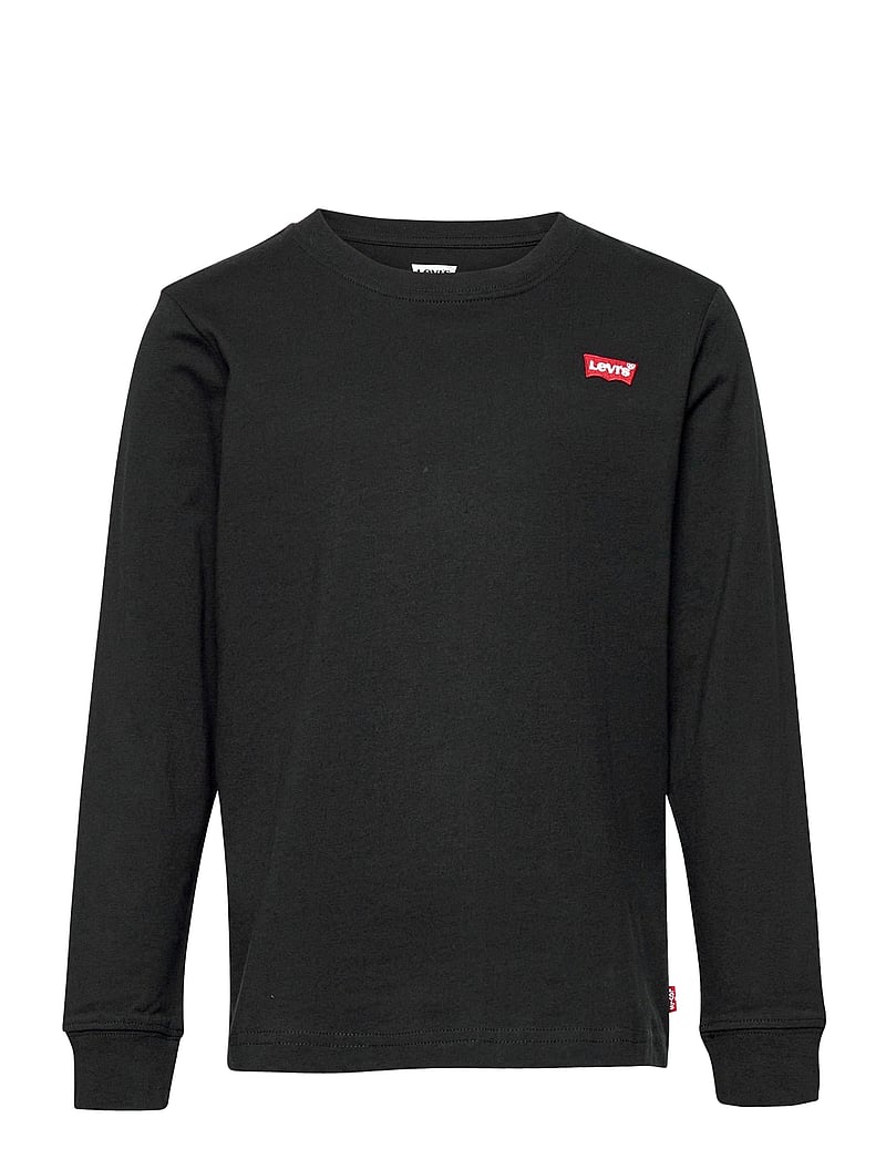 Levi's - LS-L/S TEE - long-sleeved t-shirts - black - 1