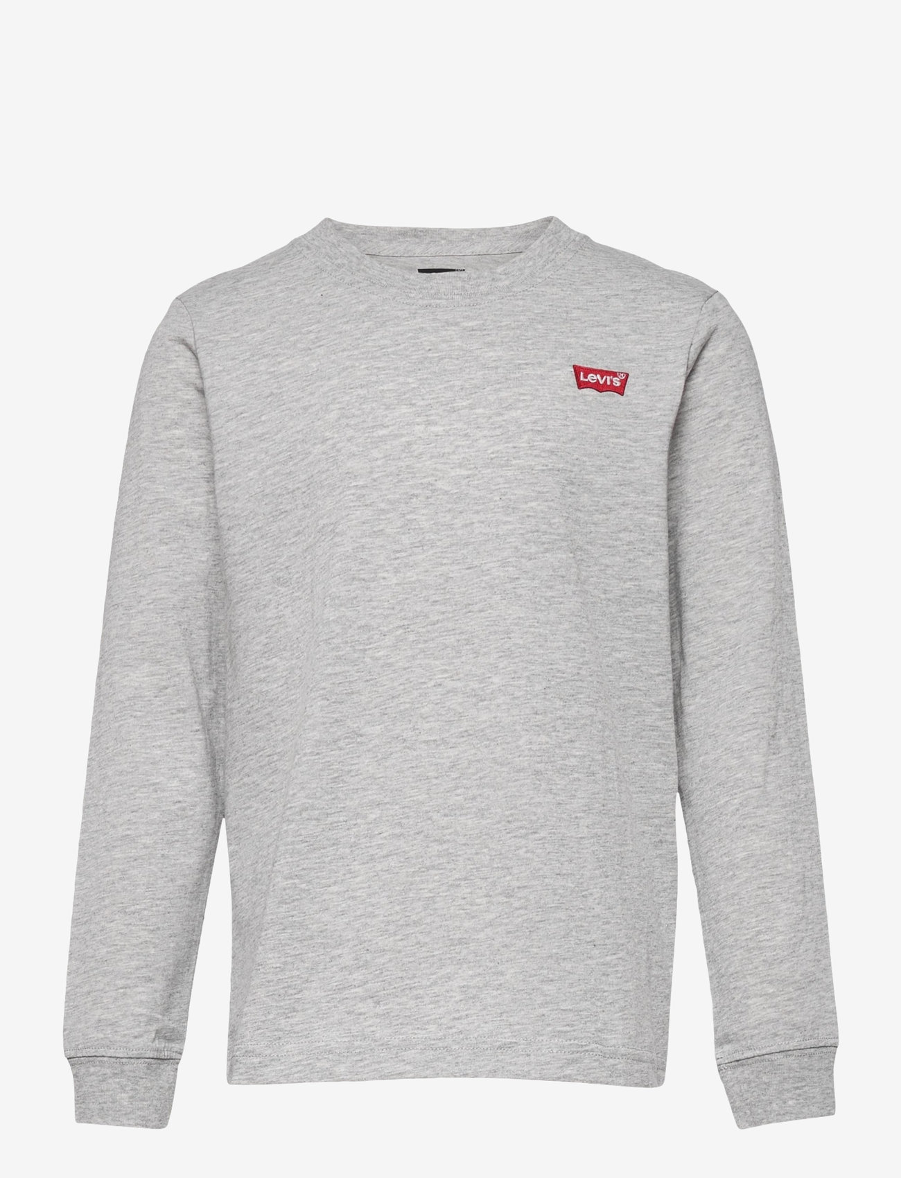 Levi's - LS-L/S TEE - long-sleeved t-shirts - grey heather - 0