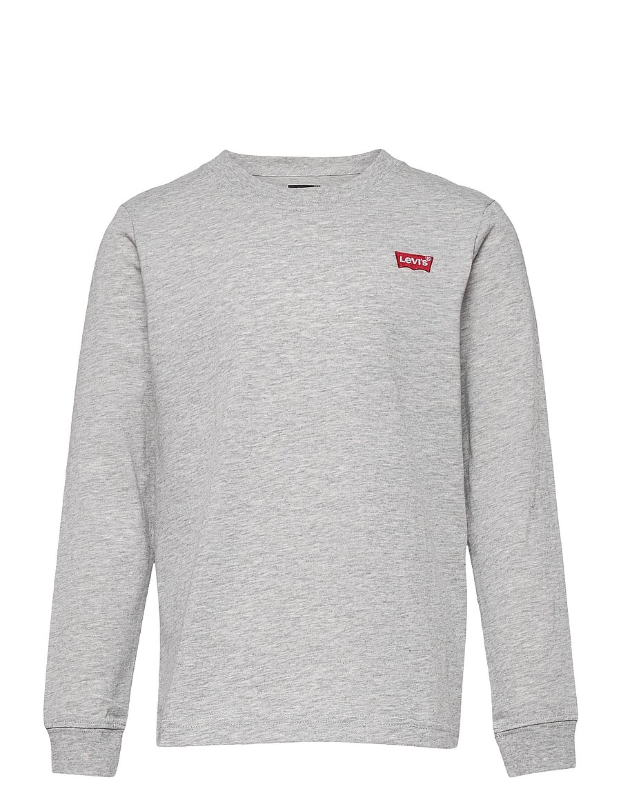 Levi's - Levi's® Batwing Chest Hit Long Sleeve Tee - pitkähihaiset t-paidat - grey heather - 0