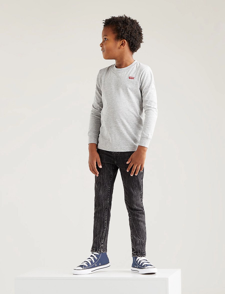 Levi's - Levi's® Batwing Chest Hit Long Sleeve Tee - pitkähihaiset t-paidat - grey heather - 5