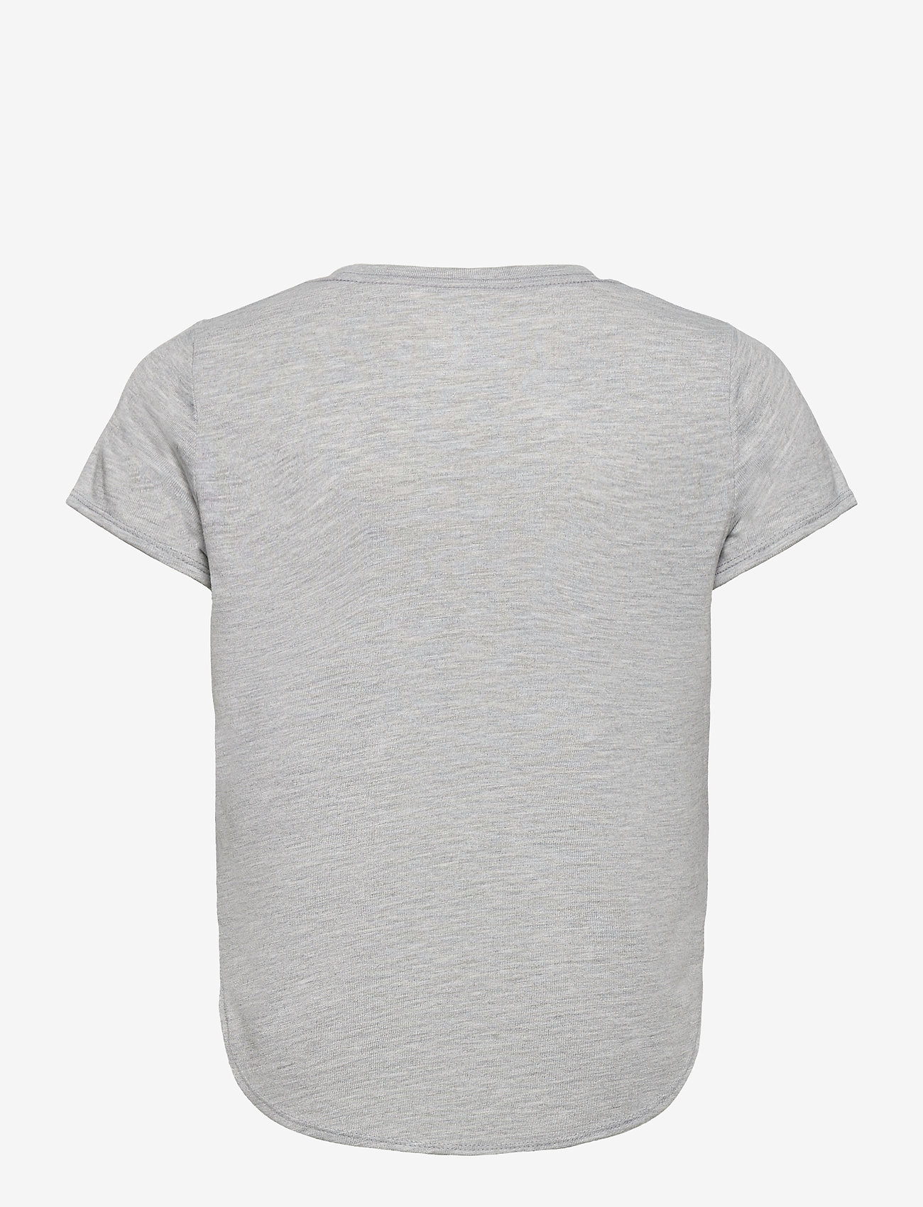Levi's - LVG HIGH LOW GRAPHIC TEE SHIRT - gray heather - 1