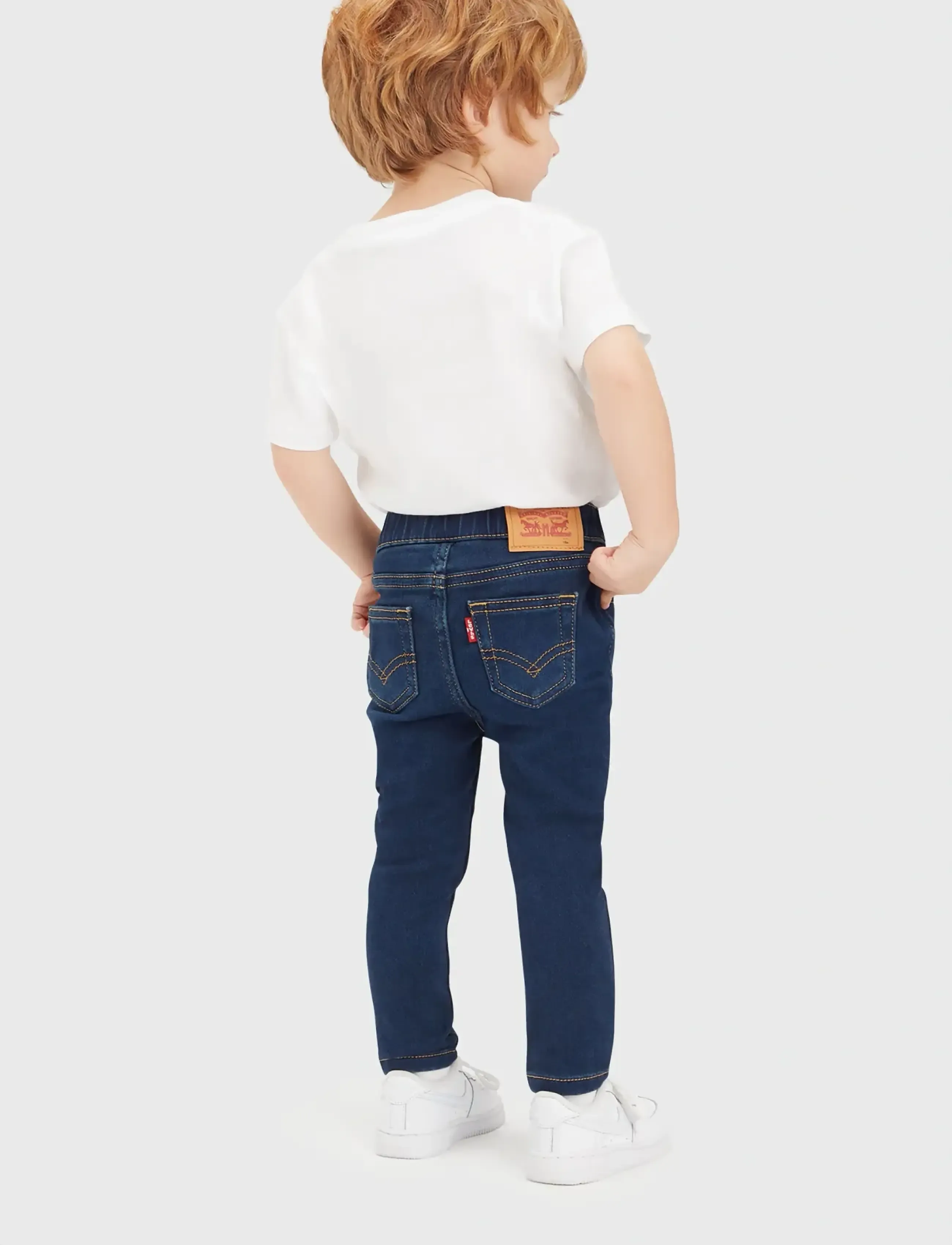Levi's - Levi's® Skinny Tapered Pull On Dobby Pants - babyhosen - blackberry river - 3