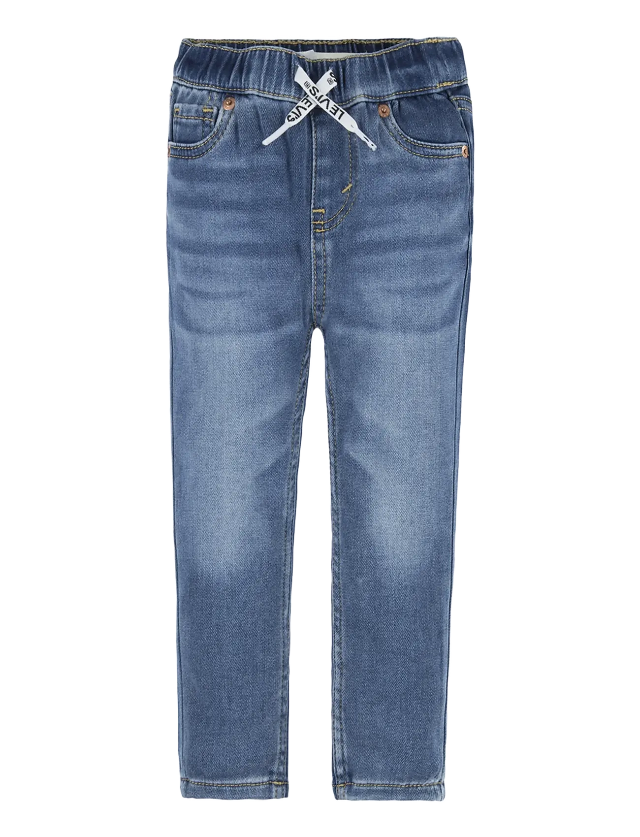 Levi's Skinny Pull On Dobby Pants, 80, Unterteile, Blau - Trousers, Kinder