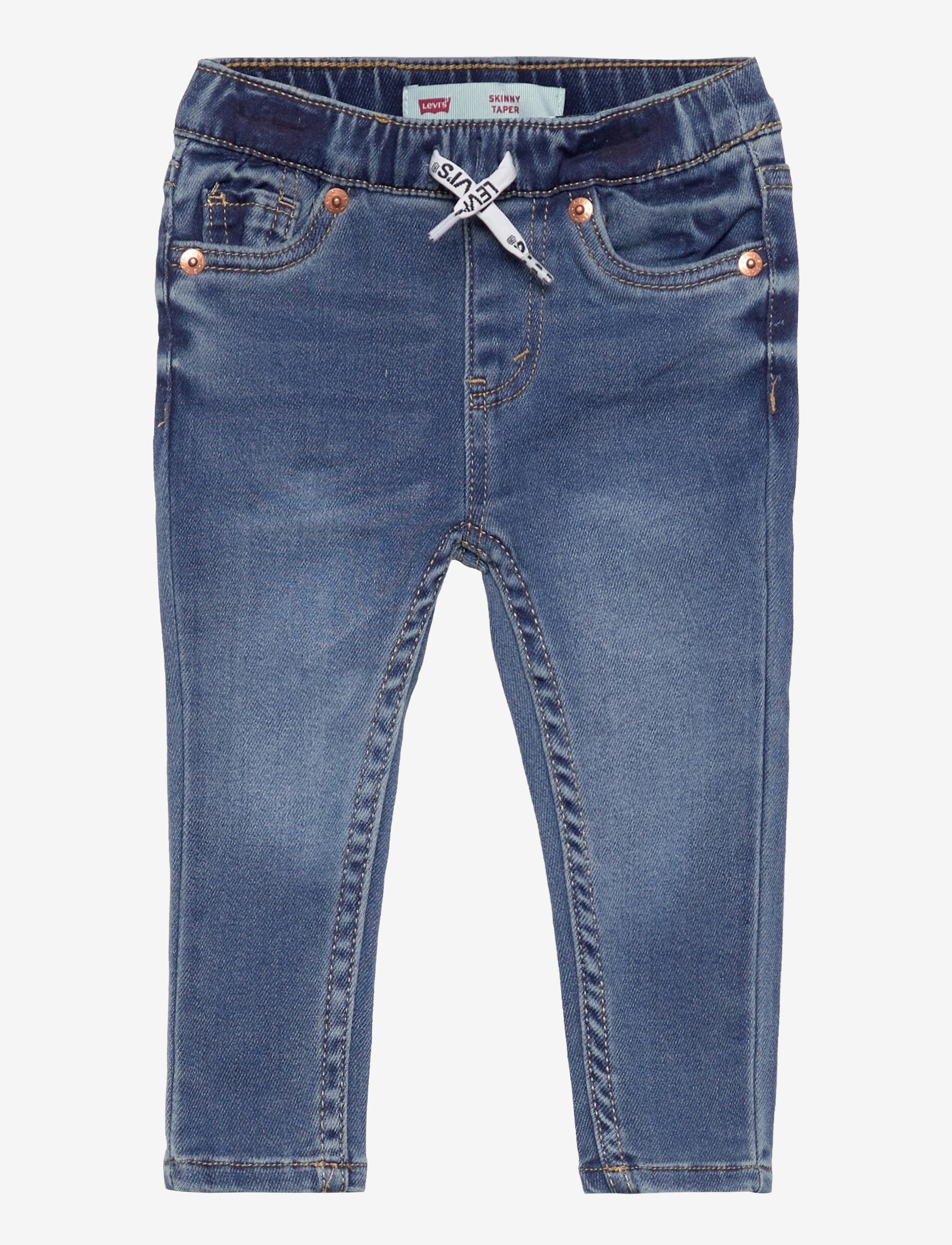 Levi's - Levi's® Skinny Tapered Pull On Dobby Pants - byxor - tambourine - 0