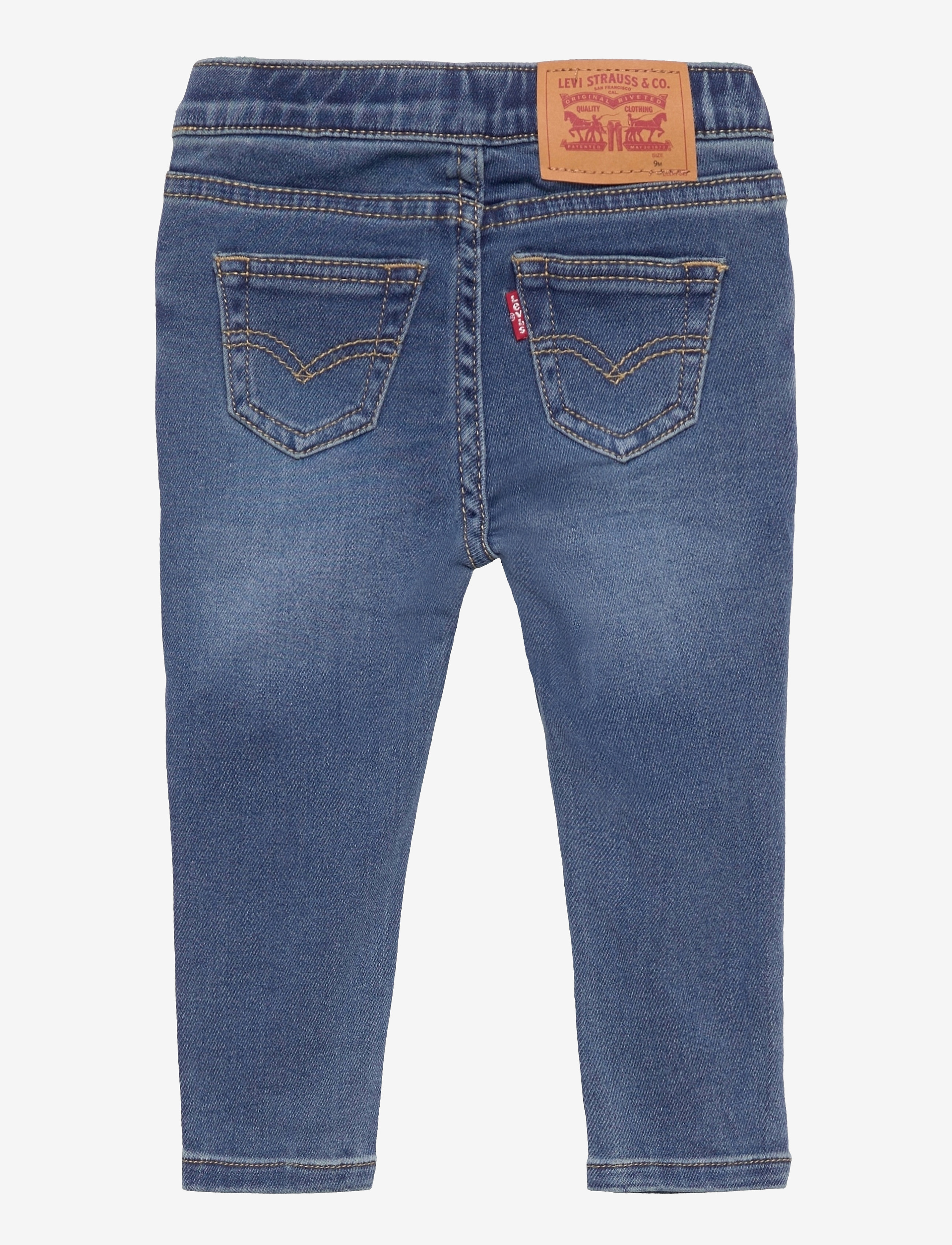 Levi's - Levi's® Skinny Tapered Pull On Dobby Pants - byxor - tambourine - 1