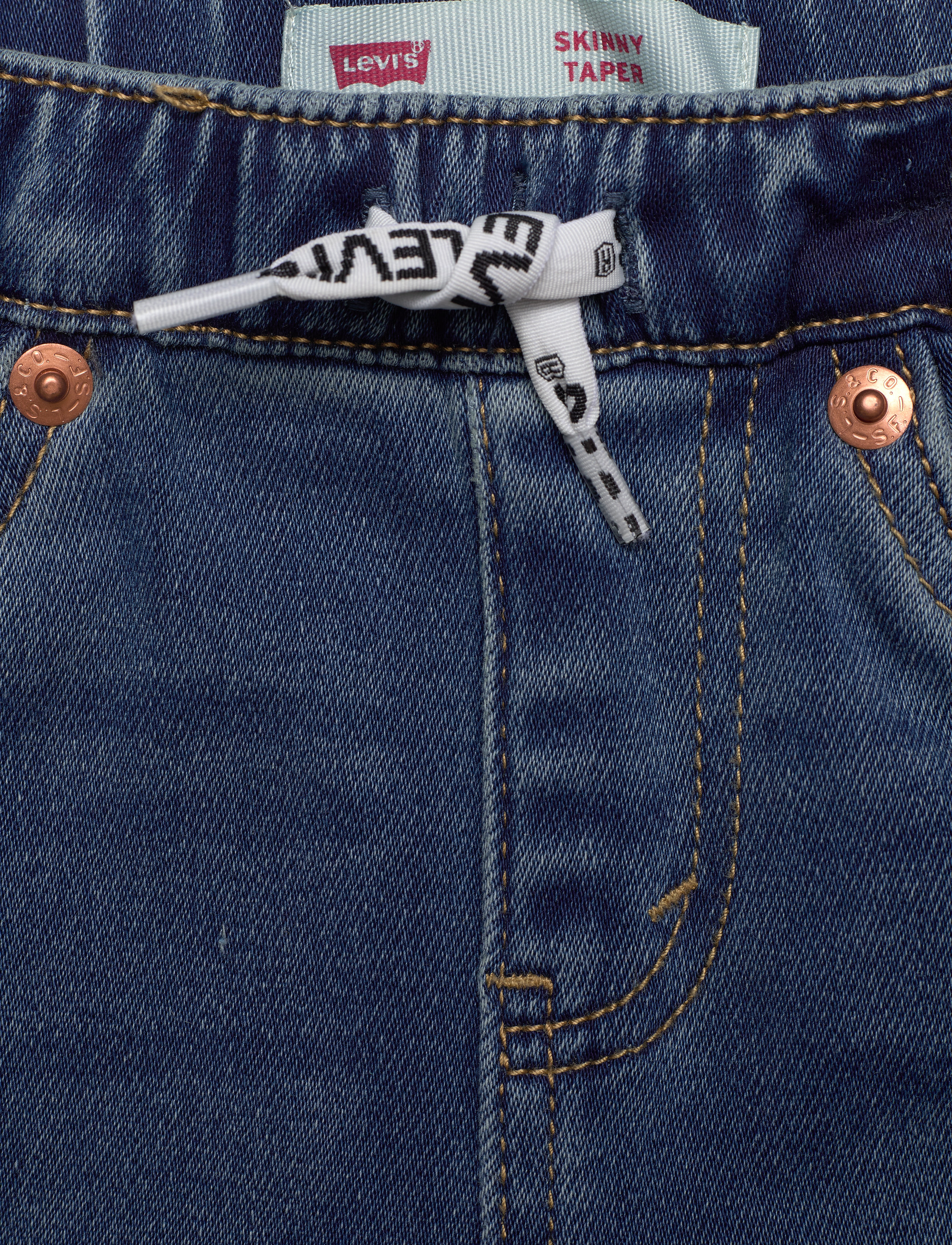 Levi's - Levi's® Skinny Tapered Pull On Dobby Pants - byxor - tambourine - 2