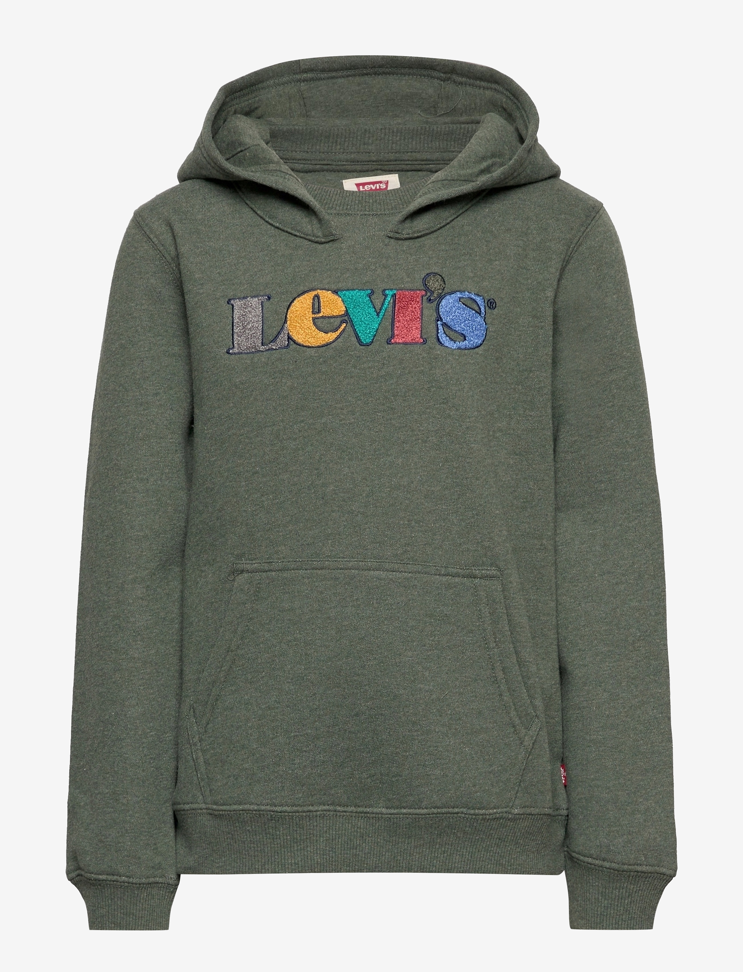 Levi's LVB LOGO FULL ZIP HOODIE - Levi's® - THYME HEATHER / green