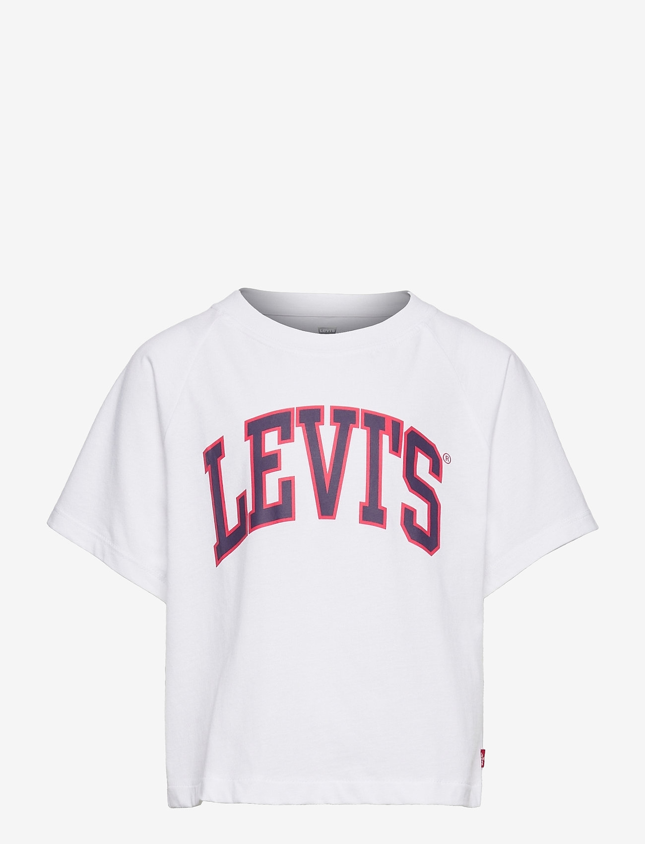 Levi's - LVG SS RGLAN HGH RISE TE SHIRT - kortermede t-skjorter - white - 0