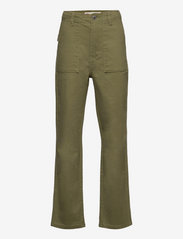 Levi's - LVG RIBCAGE UTILITY STRGHT PNT - regular jeans - loden greene - 0