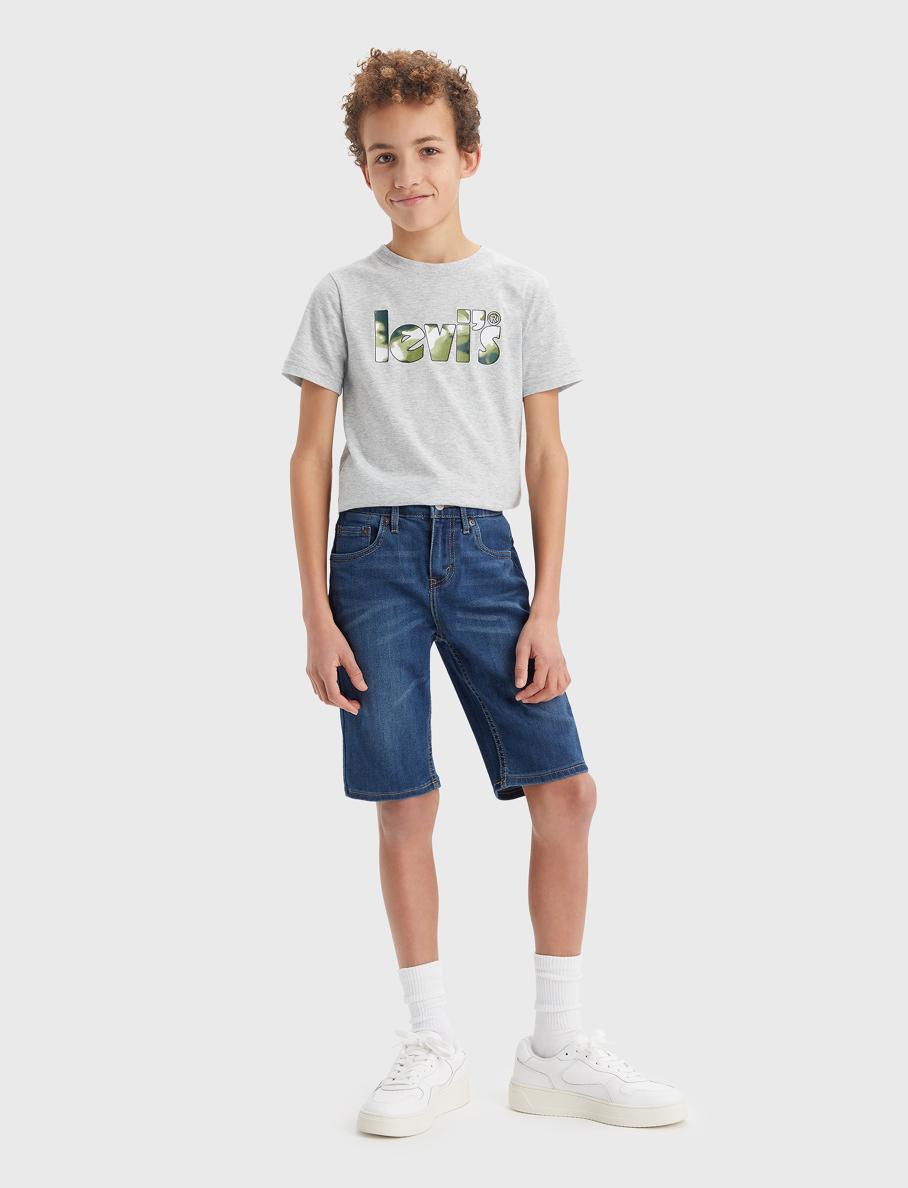Levi's - Levi's Slim Fit Lightweight Eco Performance Shorts - blue - 2