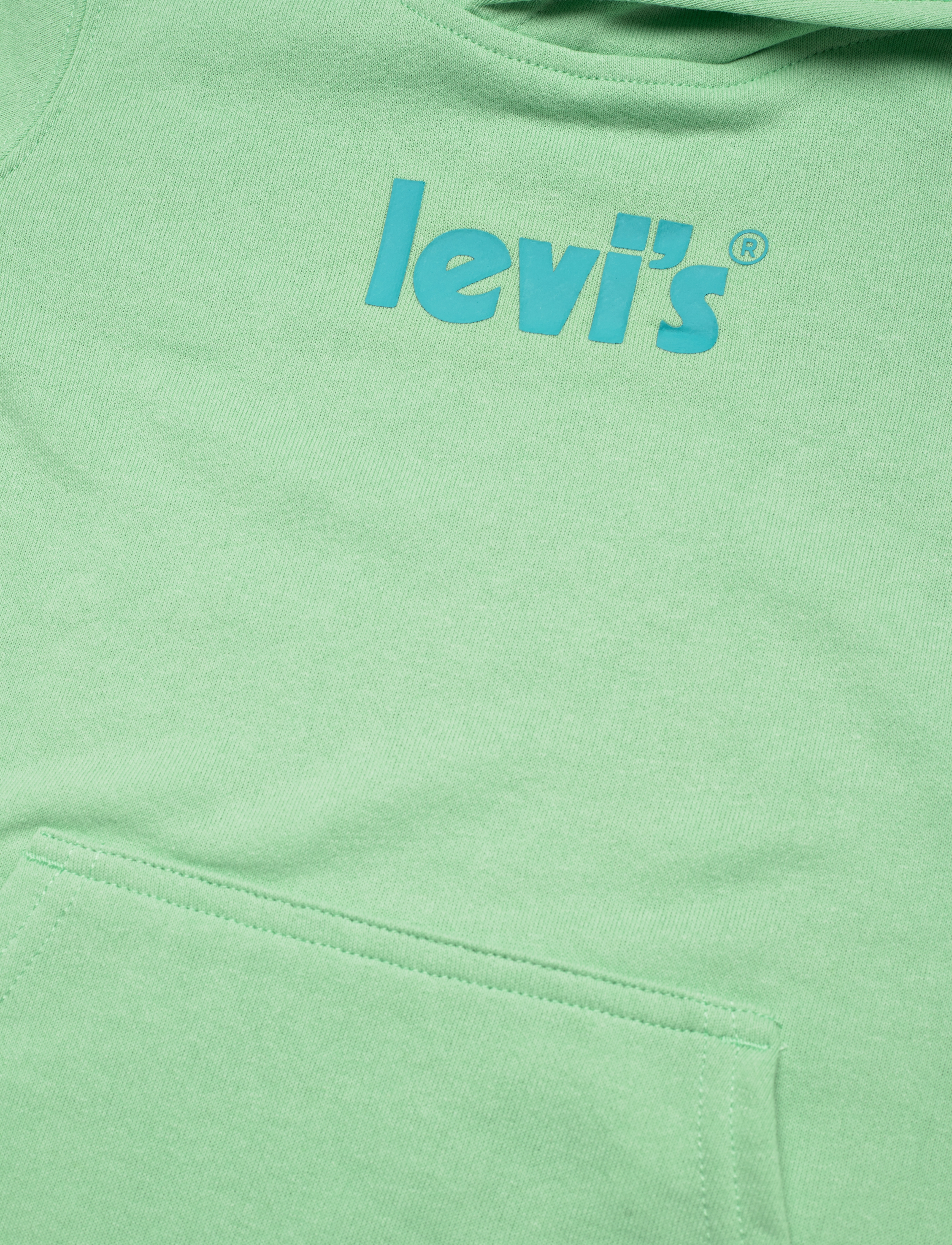 Levi's - Levi's Poster Logo Pullover Hoodie - green - 5