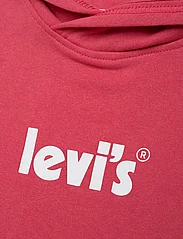 Levi's - Levi's Poster Logo Pullover Hoodie - kapuutsiga dressipluusid - red - 2