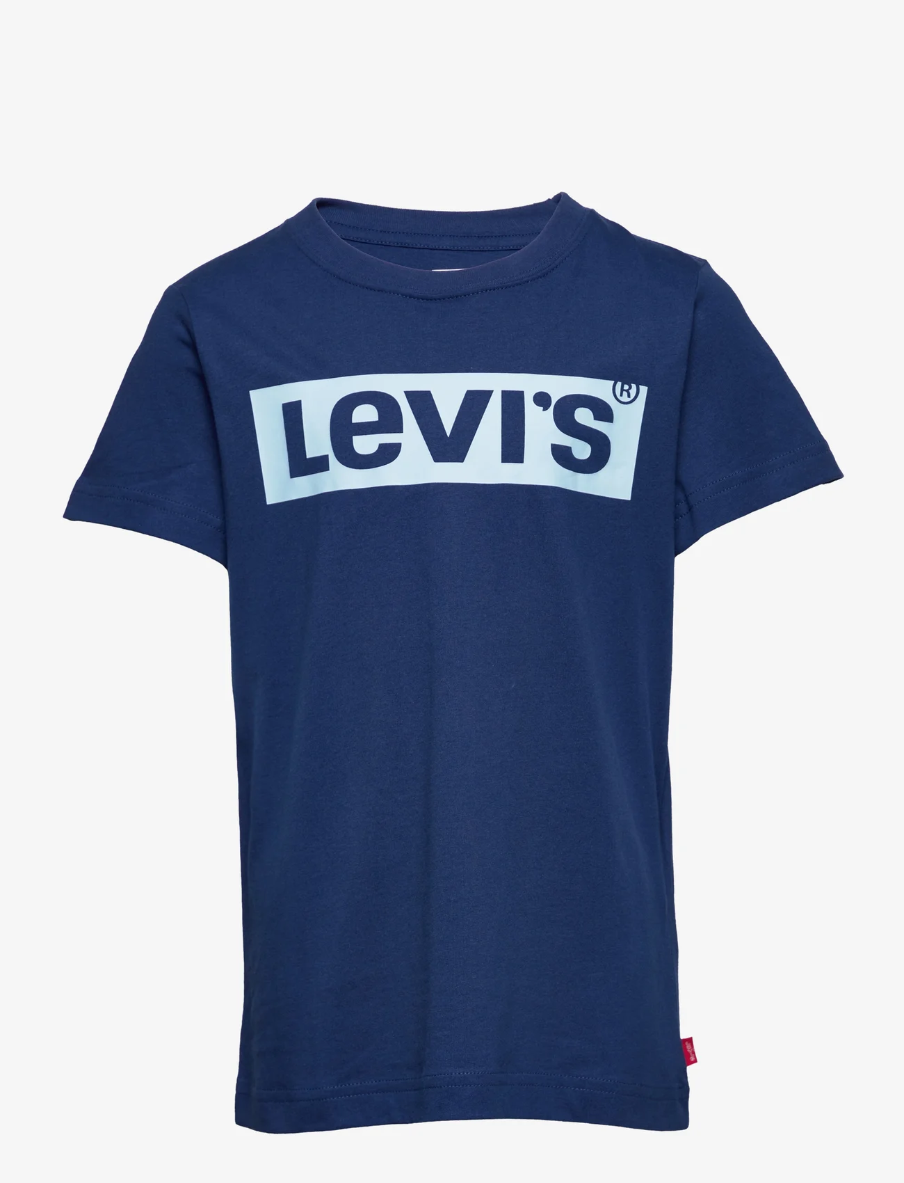 Levi's - Levi's® Short Sleeve Box Tab Tee - marškinėliai trumpomis rankovėmis - blue - 0