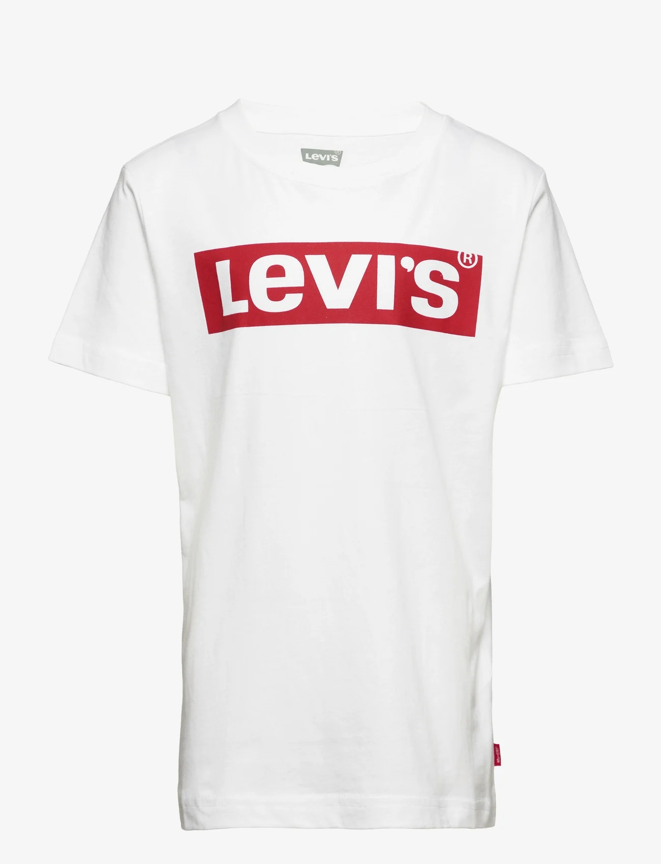 Levi's - Levi's® Short Sleeve Box Tab Tee - marškinėliai trumpomis rankovėmis - white - 0