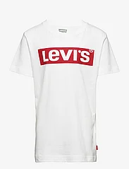 Levi's - Levi's® Short Sleeve Box Tab Tee - t-krekli ar īsām piedurknēm - white - 0