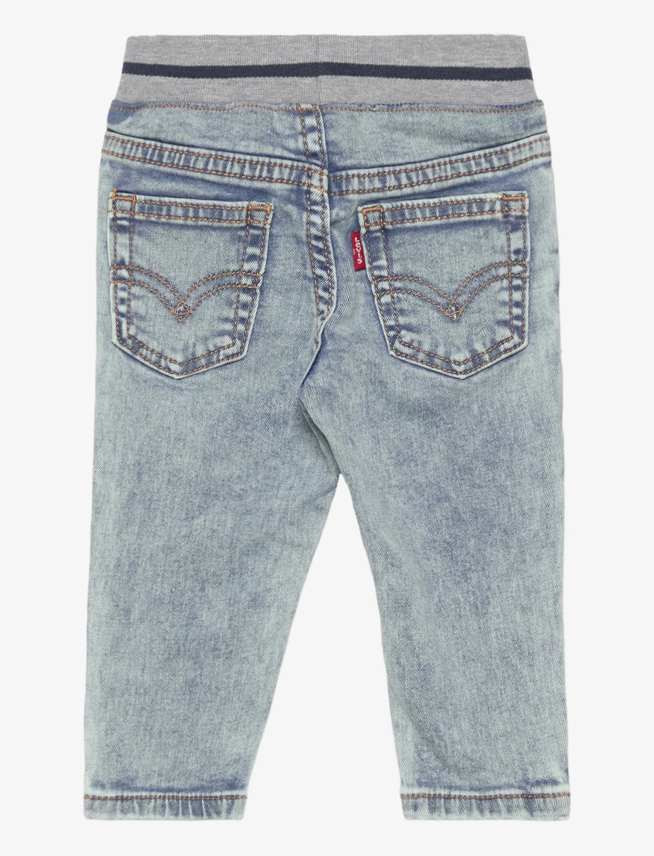 Levi's - Levi's® Ribbed Waist Pull On Skinny Jeans - liibuvad teksad - blue - 1