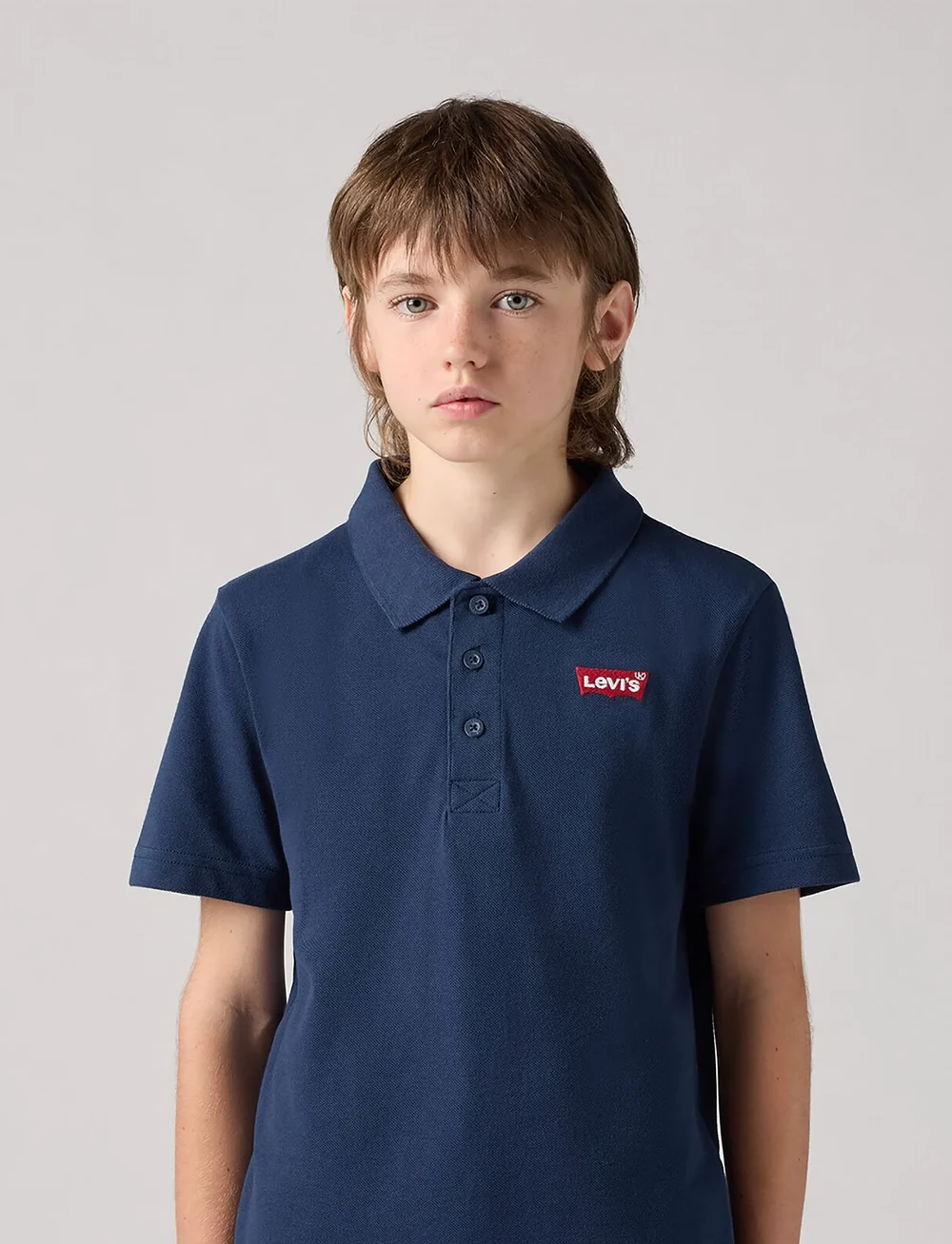 Levi's - KT-S/S KNIT TOP - kortærmede poloer - navy - 0
