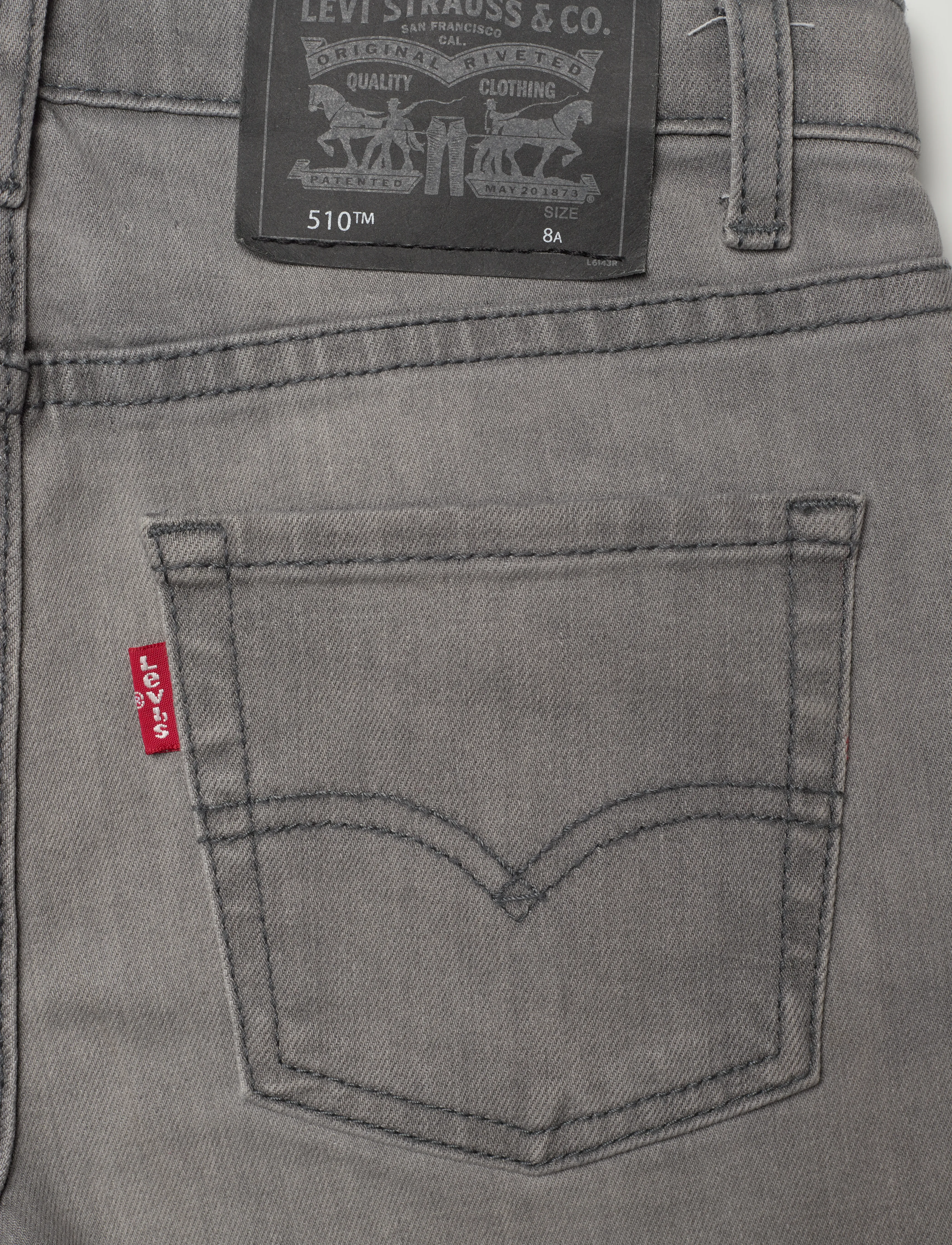 Levi's - Levi's® 510™ Skinny Fit Eco Performance Jeans - grey - 4