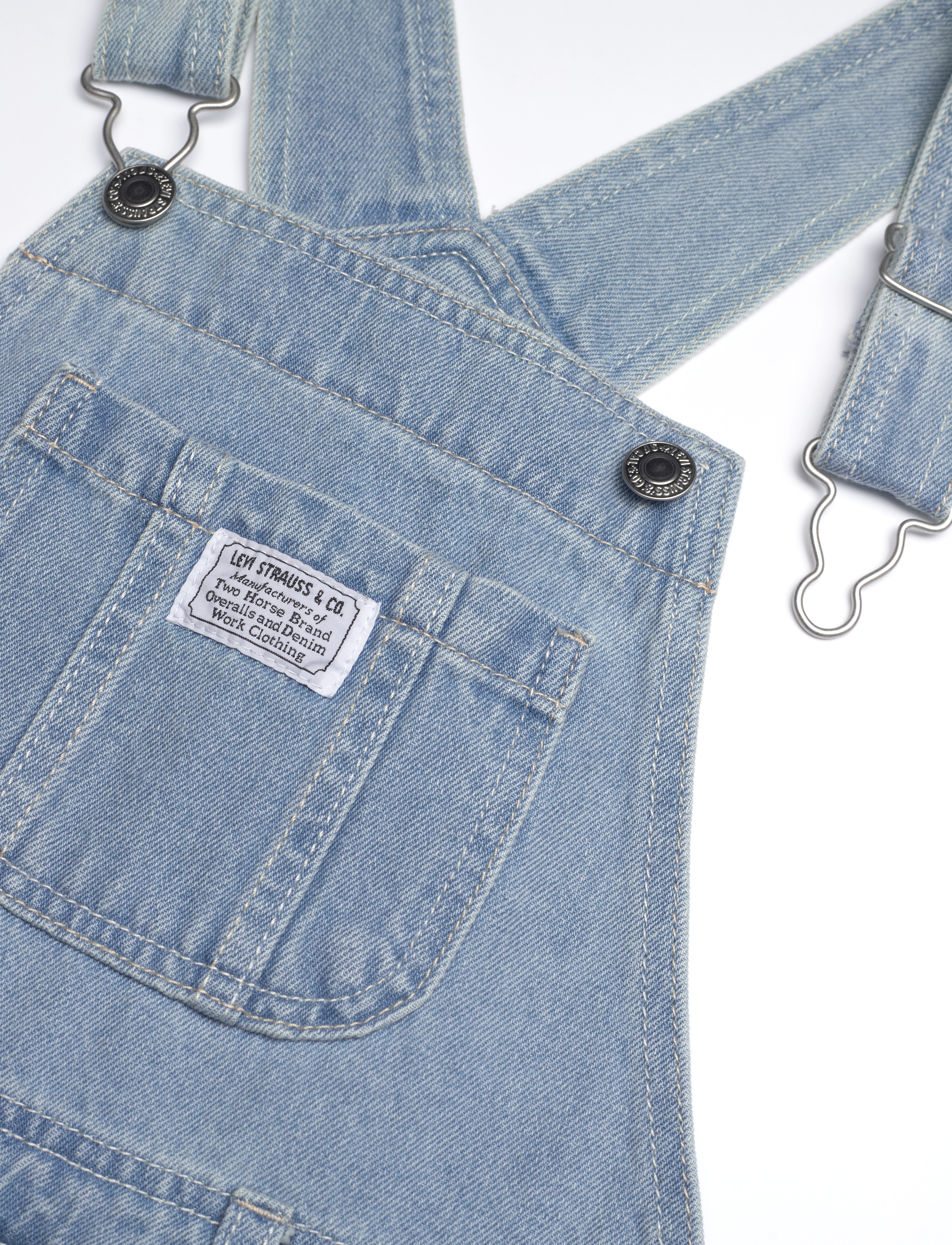 Levi's - Levi's® Classic Denim Shortalls - blue - 2