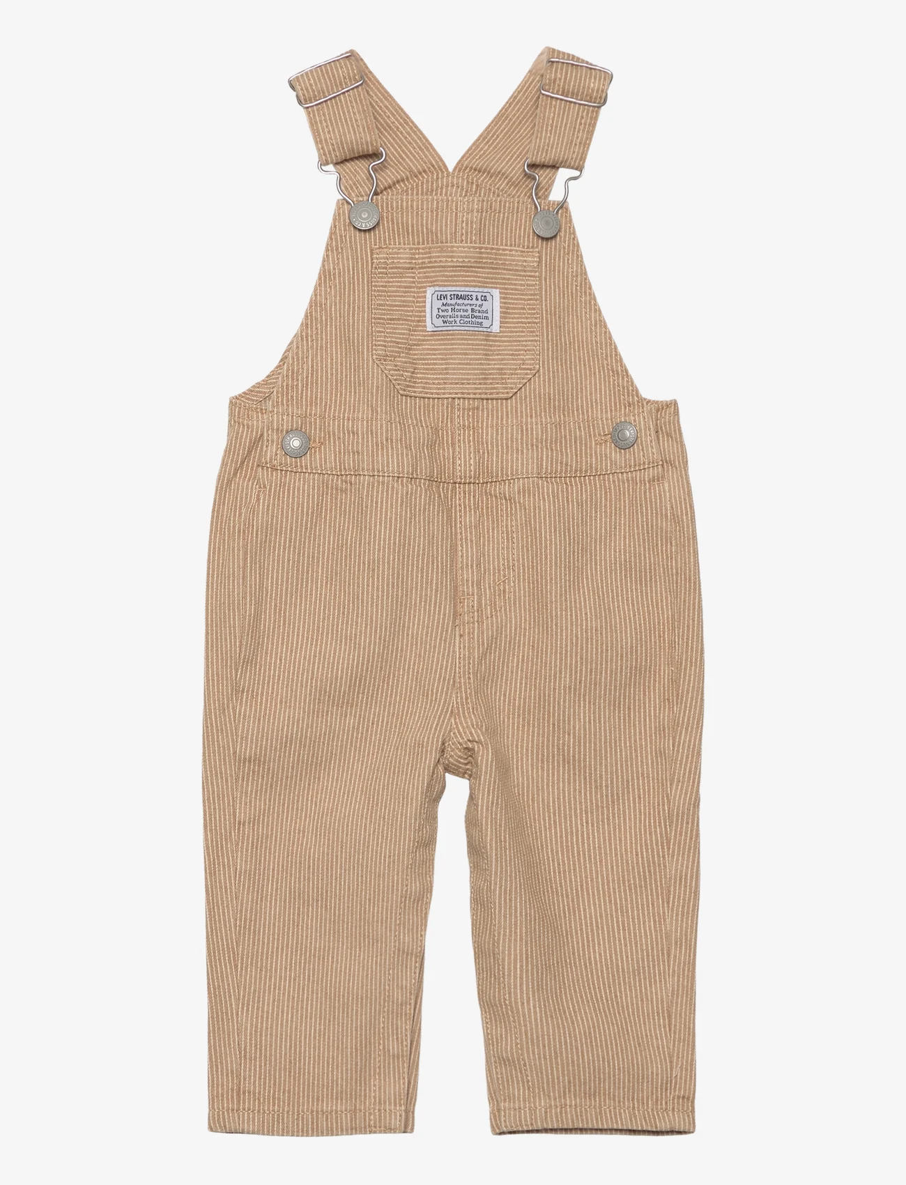 Levi's - Levi's® Railroad Striped Overalls - vasaras piedāvājumi - tan - 0