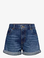 Levi's® Mini Mom Shorts - BLUE