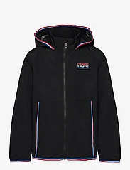 Levi's - Levi's® Stowaway Hooded Essential Windbreaker - spring jackets - black - 0