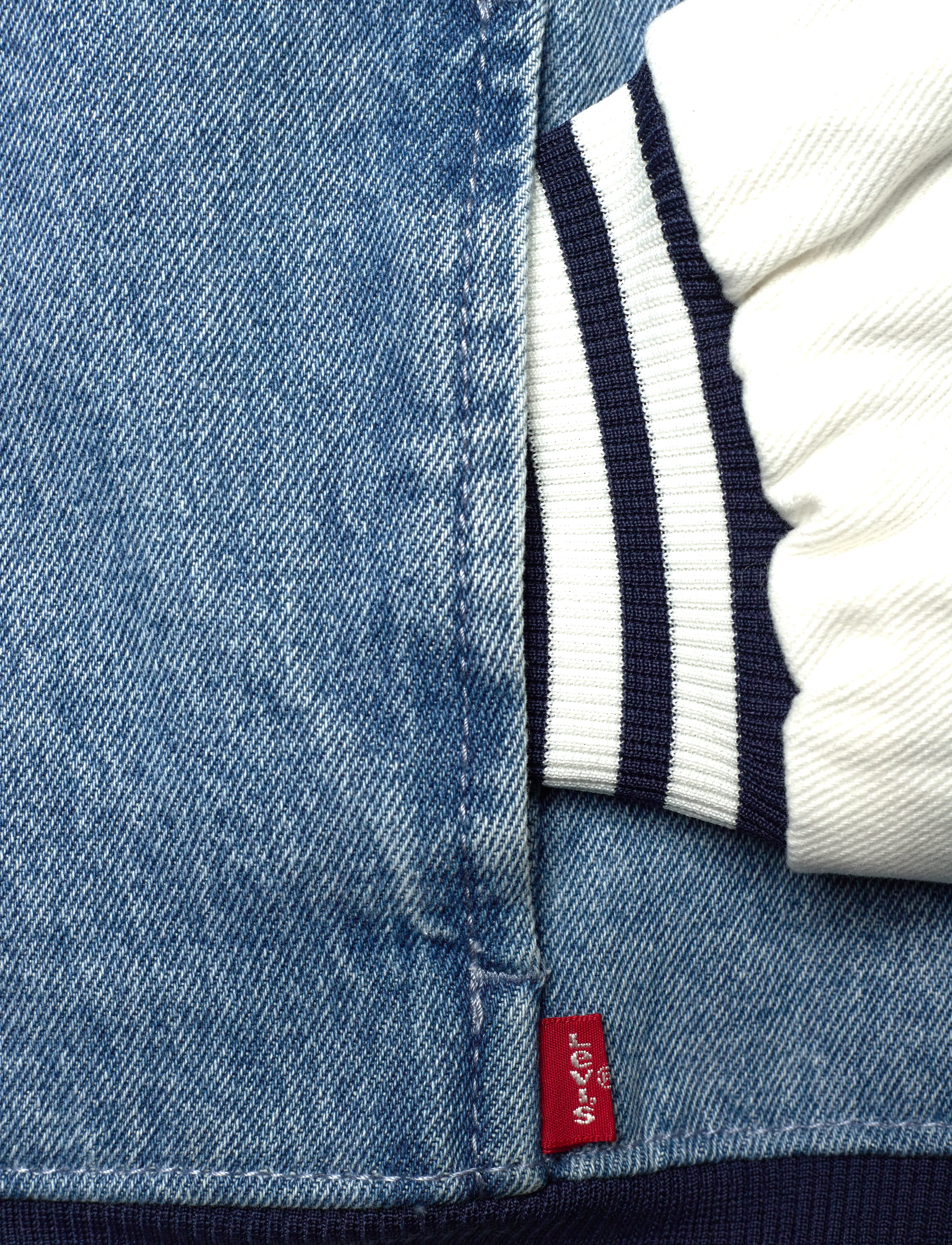 Levi's - Levi's® Denim Bomber Jacket - blue - 3
