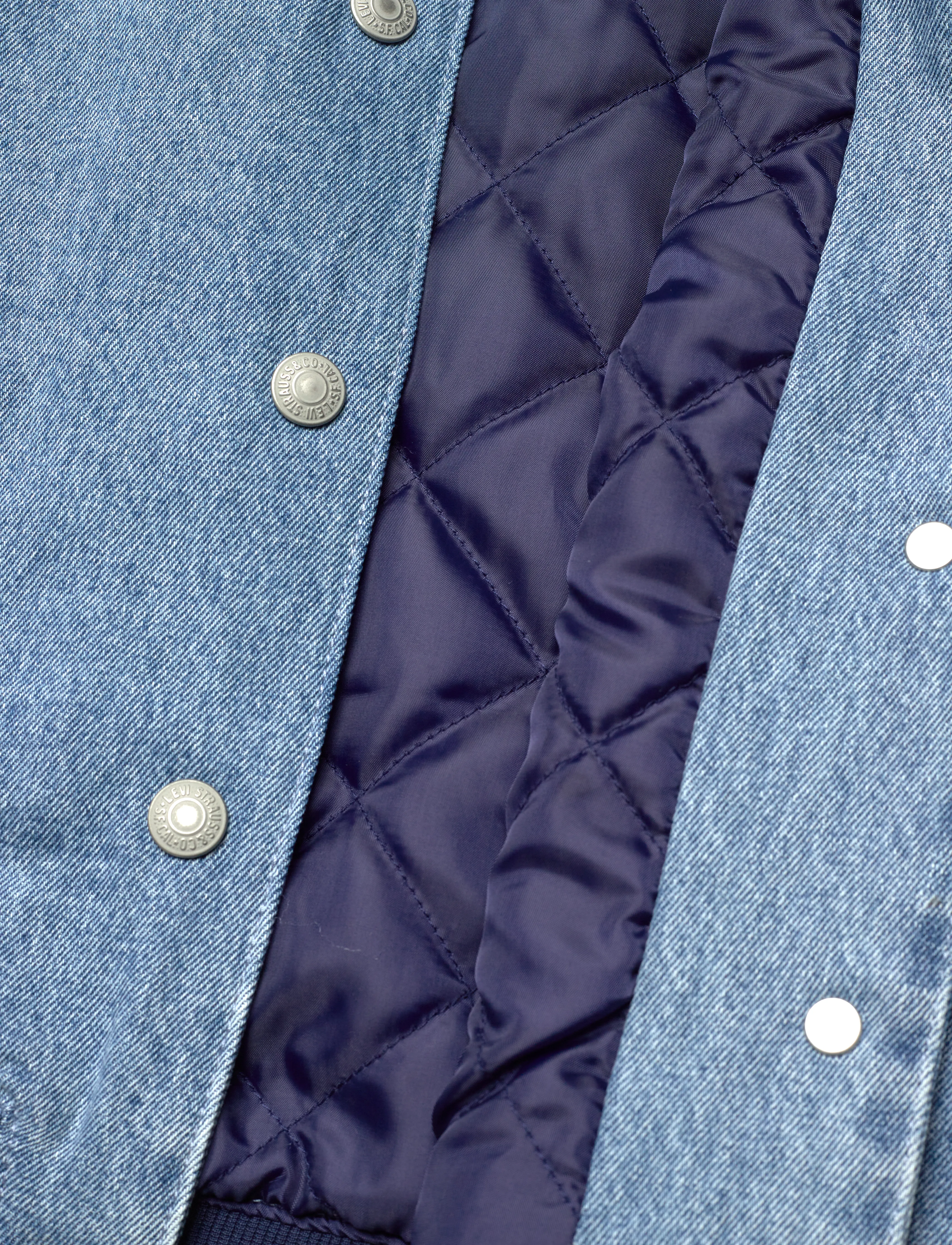 Levi's - Levi's® Denim Bomber Jacket - blue - 4