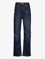 LVG RIBCAGE STRAIGHT ANKLE JEANS - BLUE