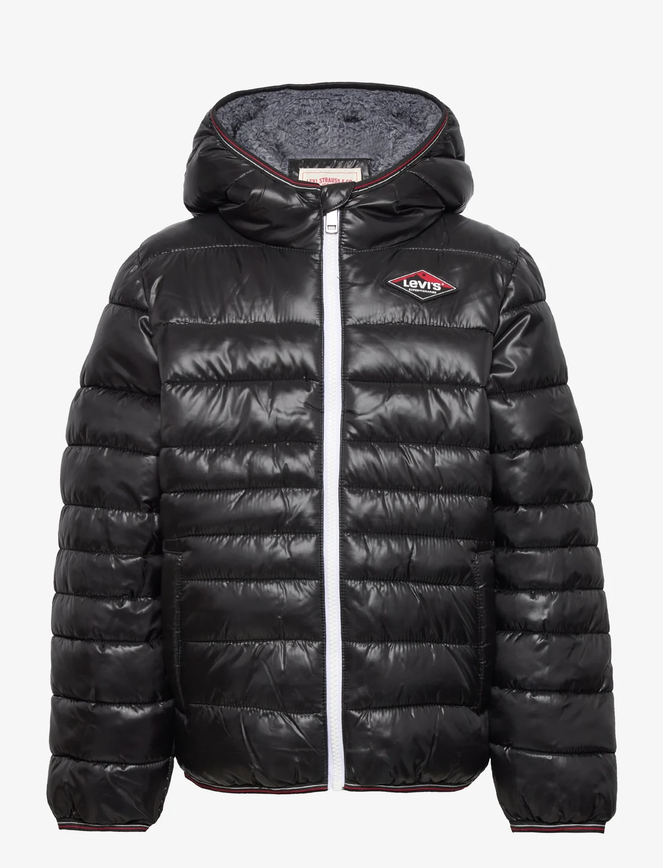 Levi's - Levi's® Sherpa Lined Puffer Jacket - dunjakker & forede jakker - black - 0