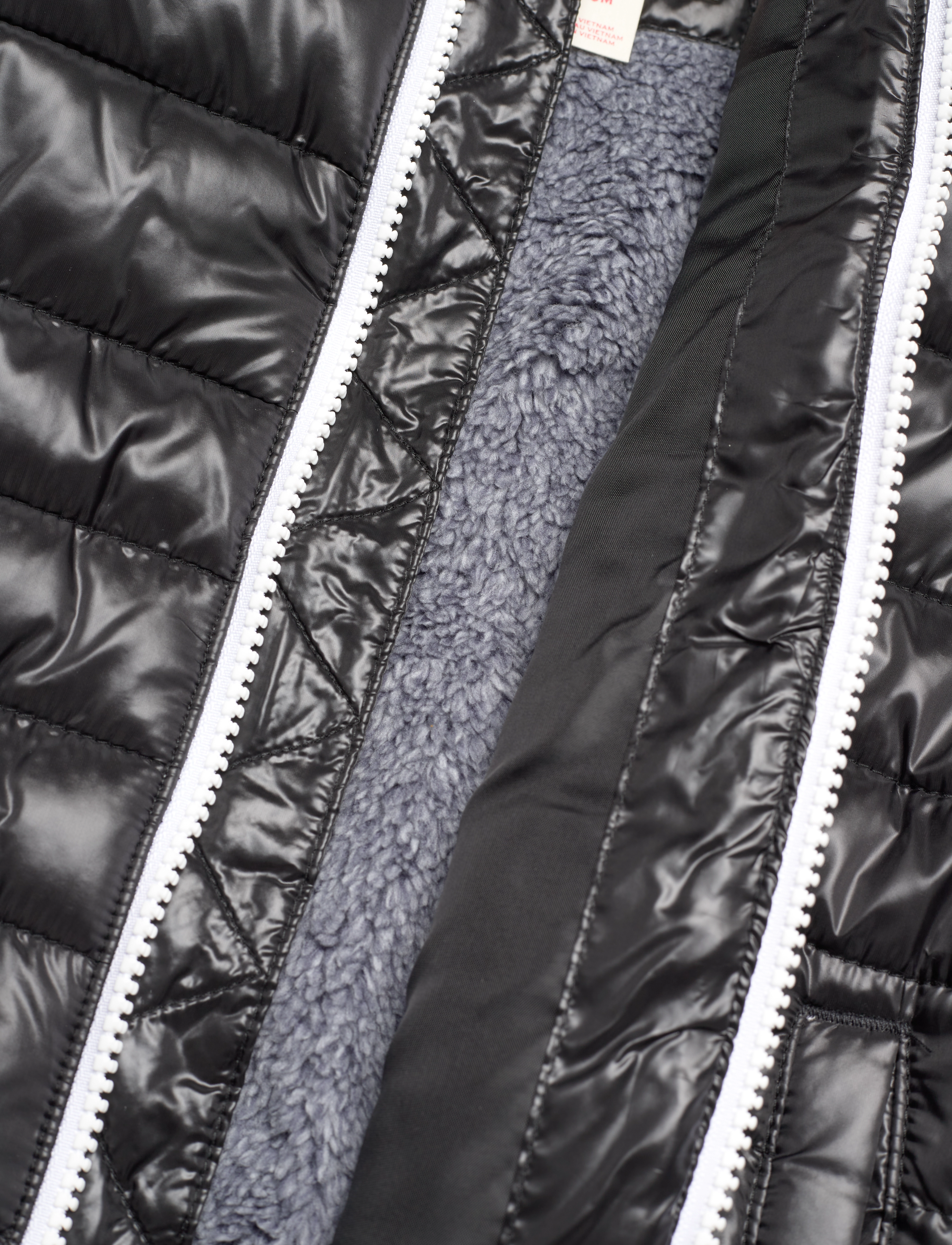 Levi's - LVB SHERPA LINED MDWT PUFFER J / LVB SHERPA LINED MDWT PUFFE - black - 4