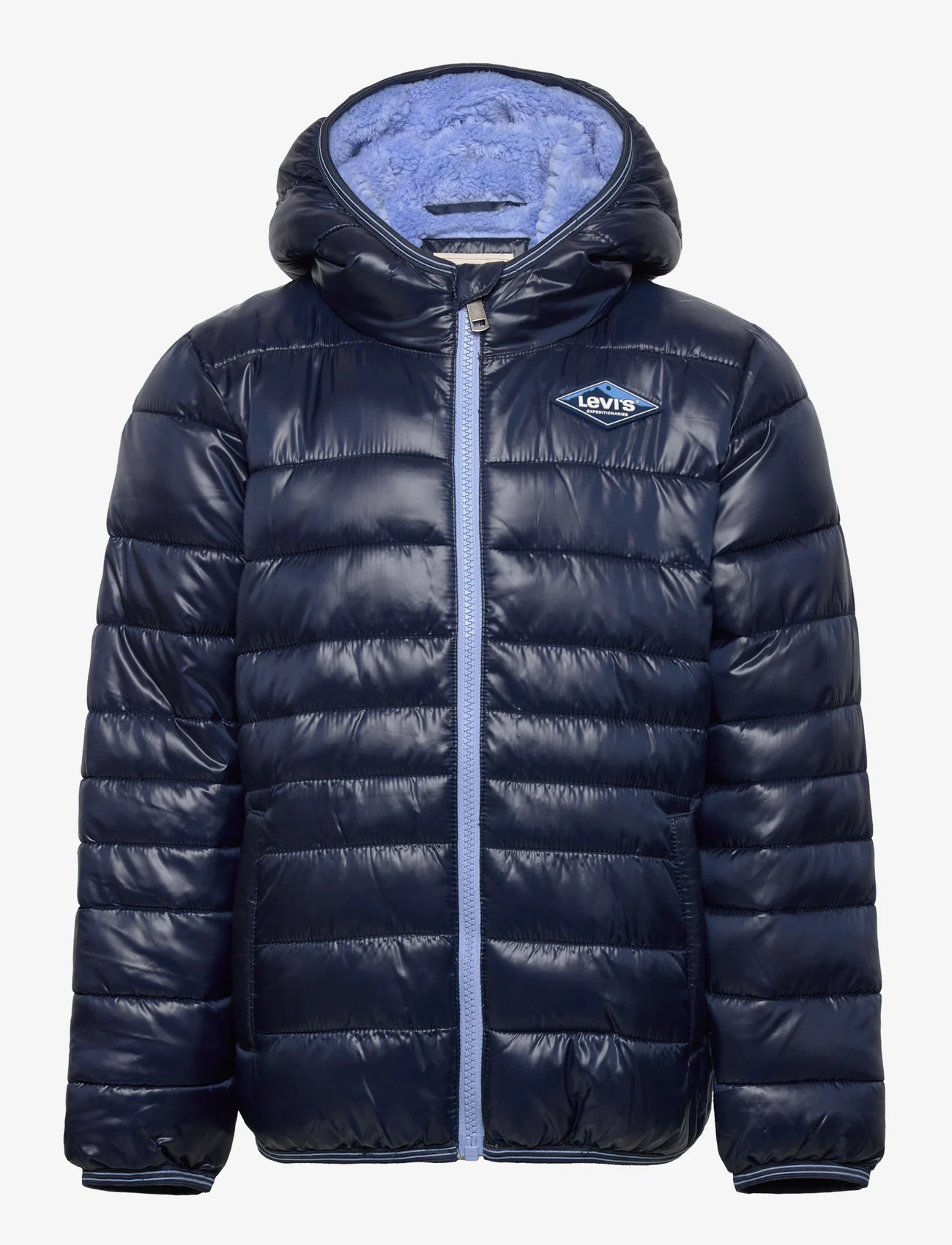 Levi's - Levi's® Sherpa Lined Puffer Jacket - donsjacks & gevoerde jassen - blue - 0