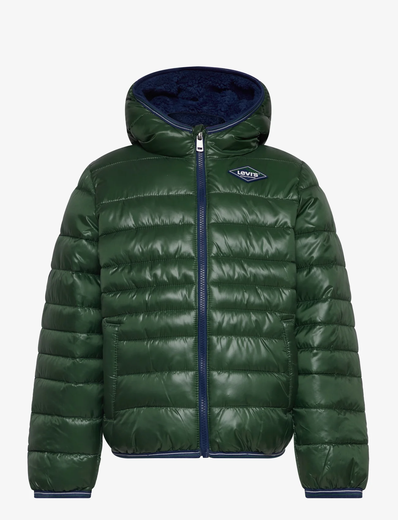 Levi's - Levi's® Sherpa Lined Puffer Jacket - dunjakker & forede jakker - green - 0