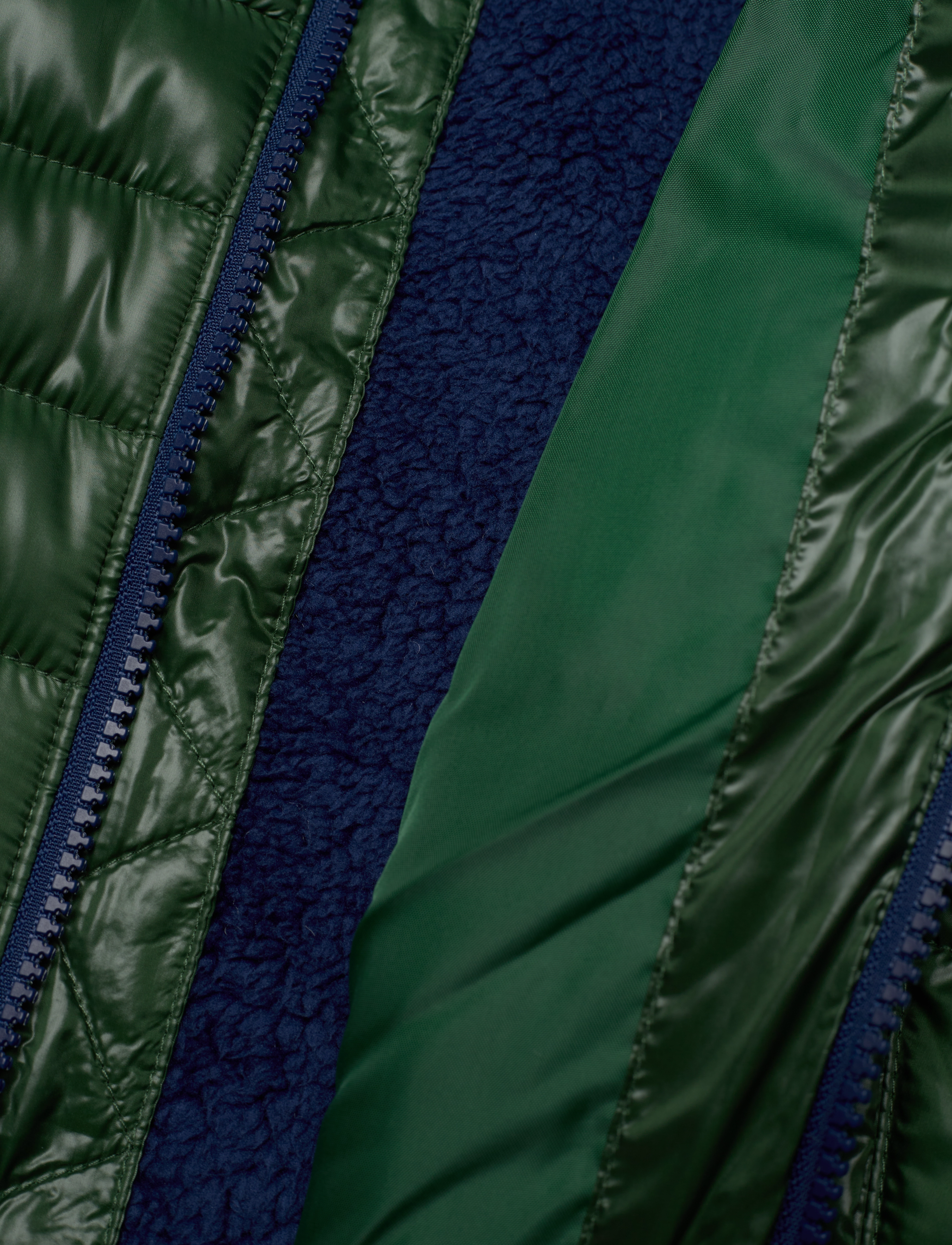 Levi's - LVB SHERPA LINED MDWT PUFFER J / LVB SHERPA LINED MDWT PUFFE - green - 4