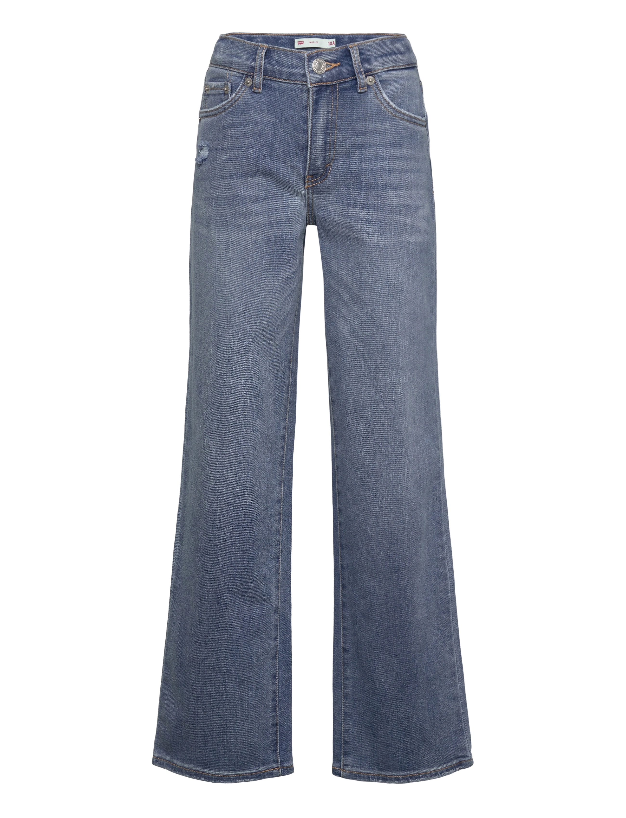 Levi's Wide Leg Jeans, Børn, Vide Ben Jeans, Blå, Str: 152