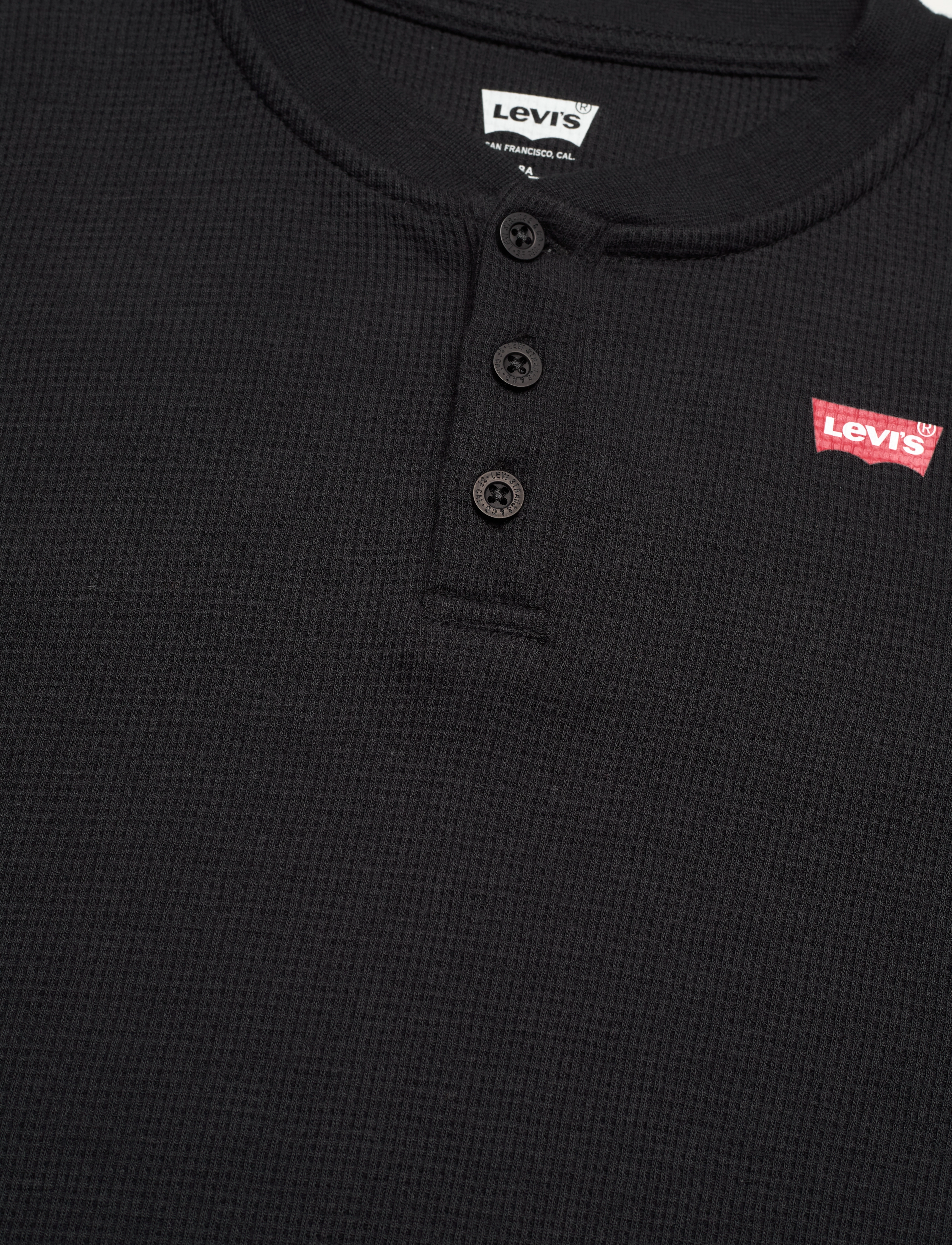 Levi's - Levi's® Thermal Crew Knit Top - black - 2