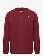 Levi's® Thermal Crew Knit Top - RED