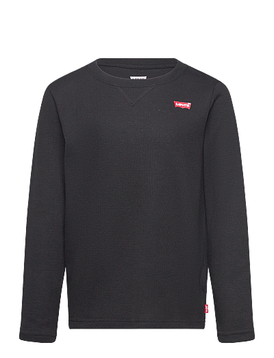 Levi's Levi's® Thermal Crew Knit Top - Clothing - BLACK / black