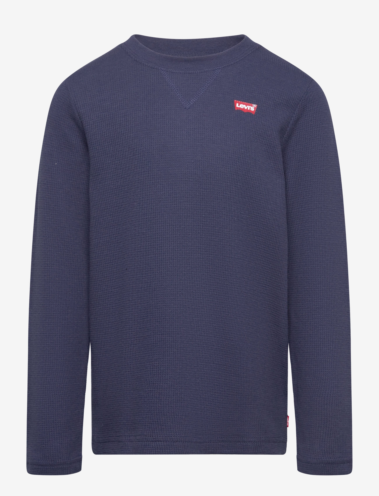 Levi's - Levi's® Thermal Crew Knit Top - langærmede t-shirts - blue - 0