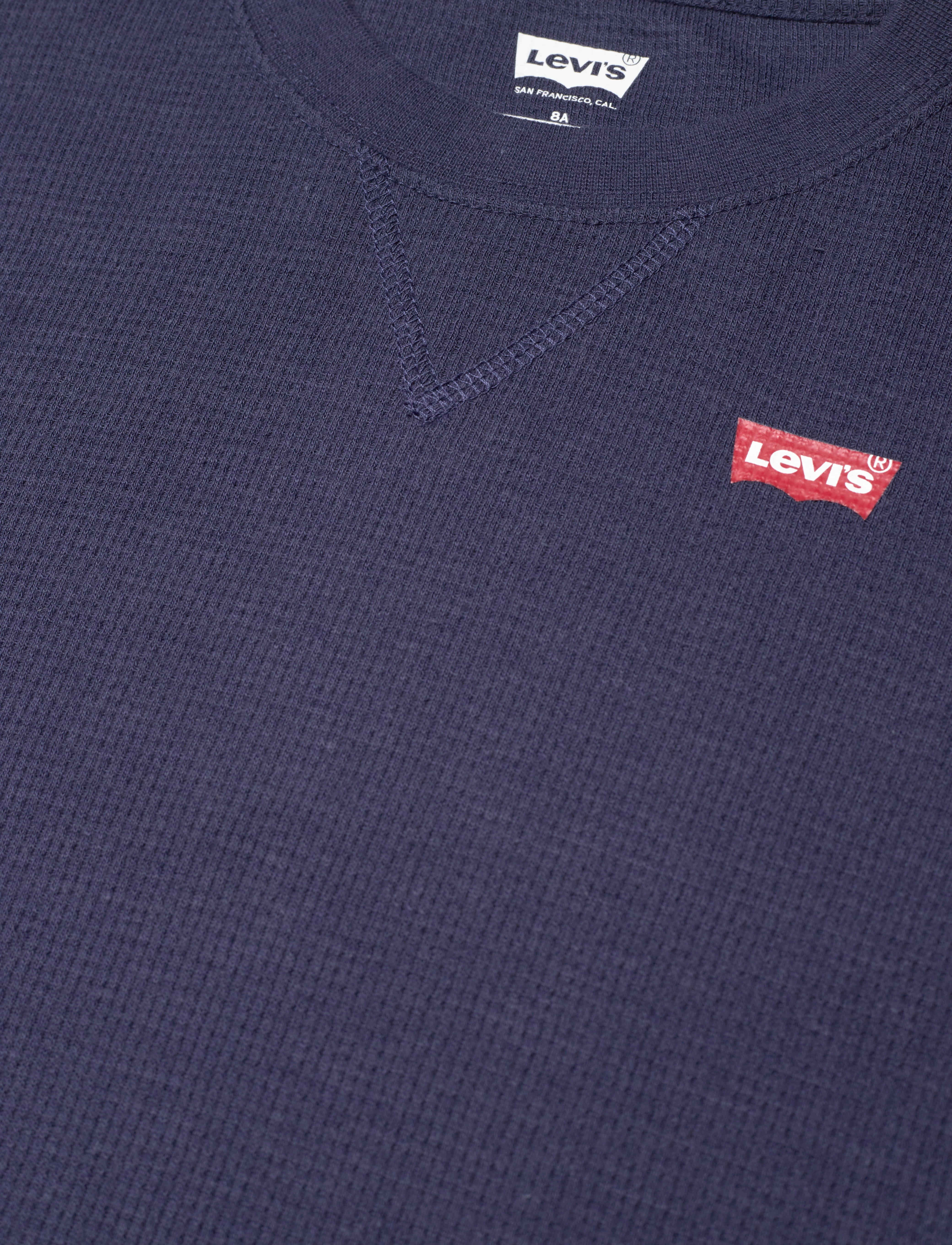 Levi's - LK-L/S KNIT TOP - langærmede t-shirts - blue - 2
