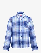Levi's® Plaid Flannel Pocket Shirt - BLUE