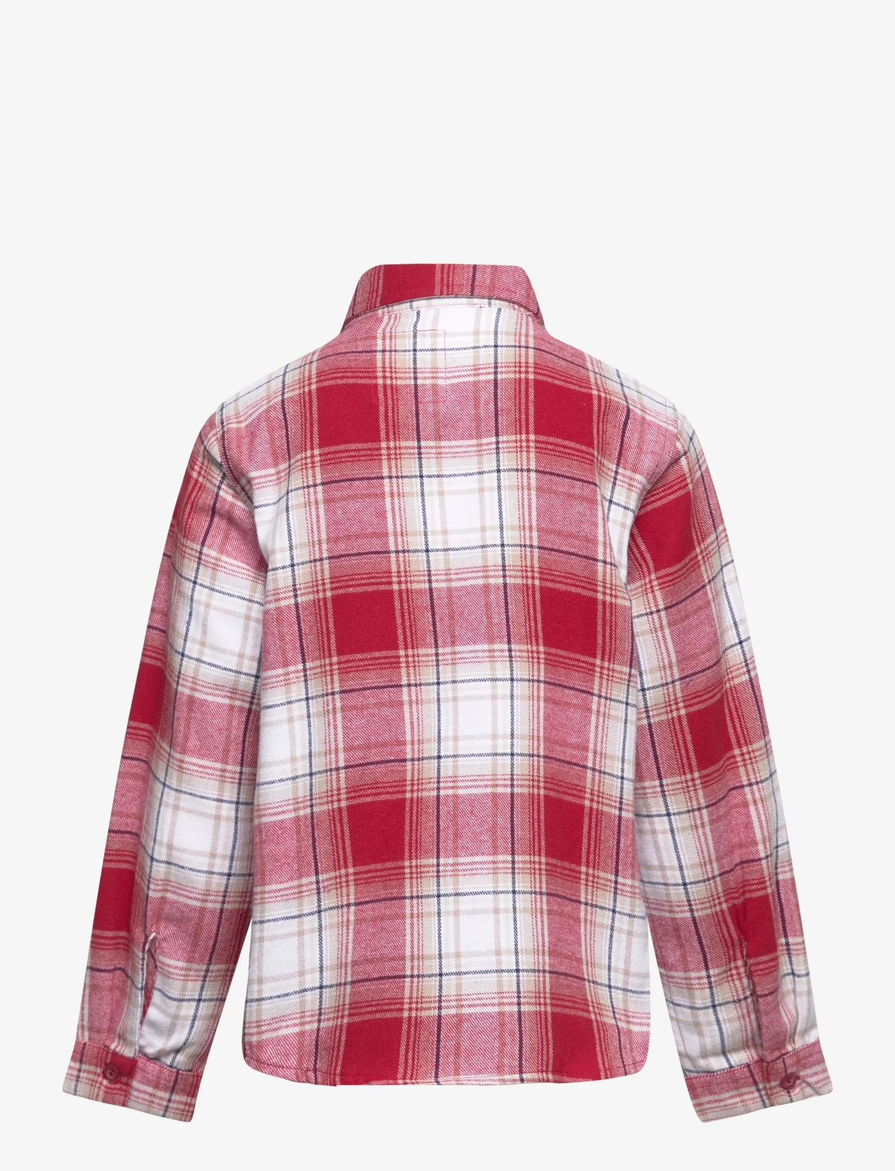 Levi's - Levi's® Plaid Flannel Pocket Shirt - langärmlige hemden - red - 1