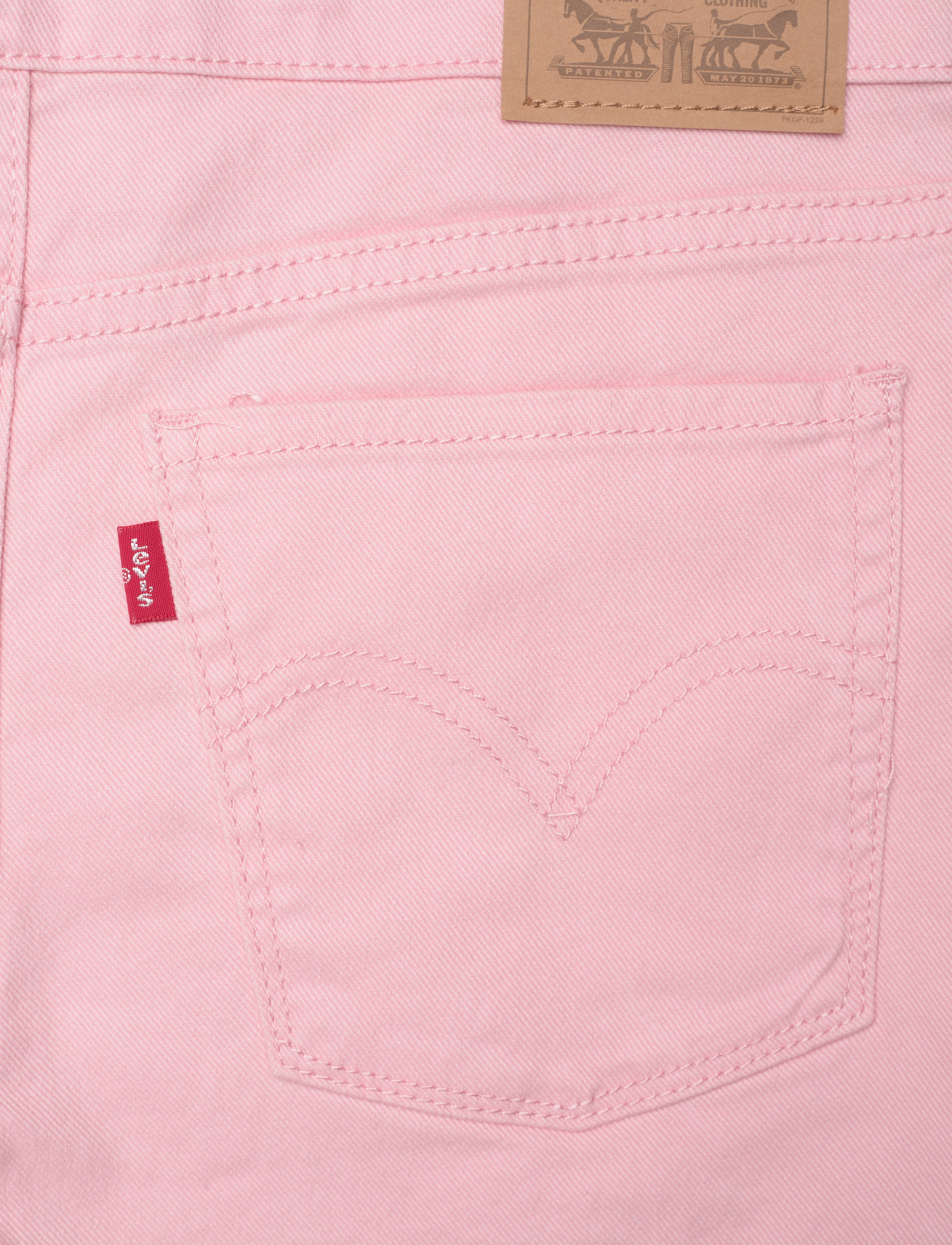 Levi's - Levi's Pigment Dyed Denim Skort - pink - 4