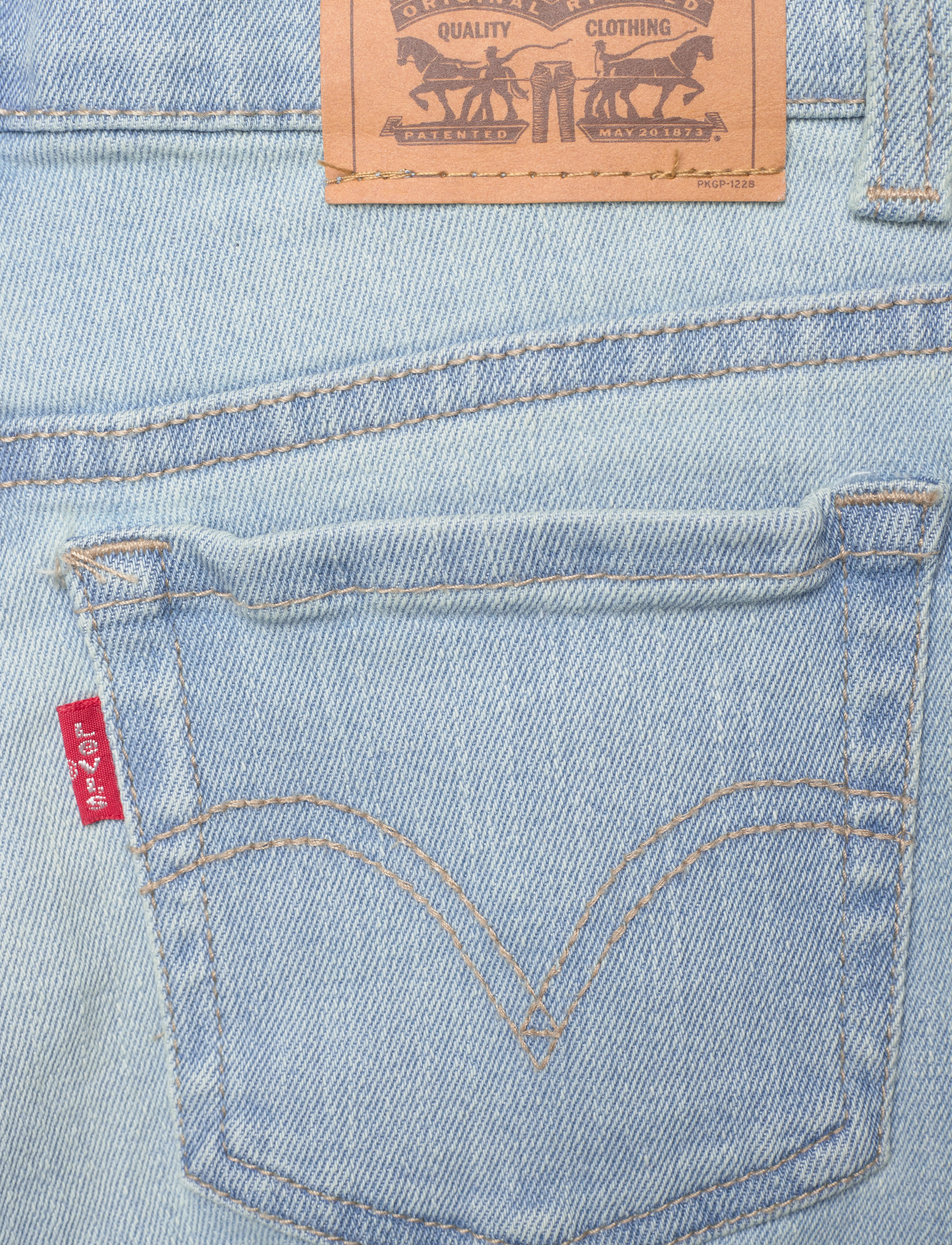 Levi's - Levi's Mini Mom Shorts - blue - 4