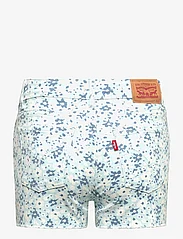 Levi's - Levi's Printed Girlfriend Shorts - jeansshorts - blue - 1